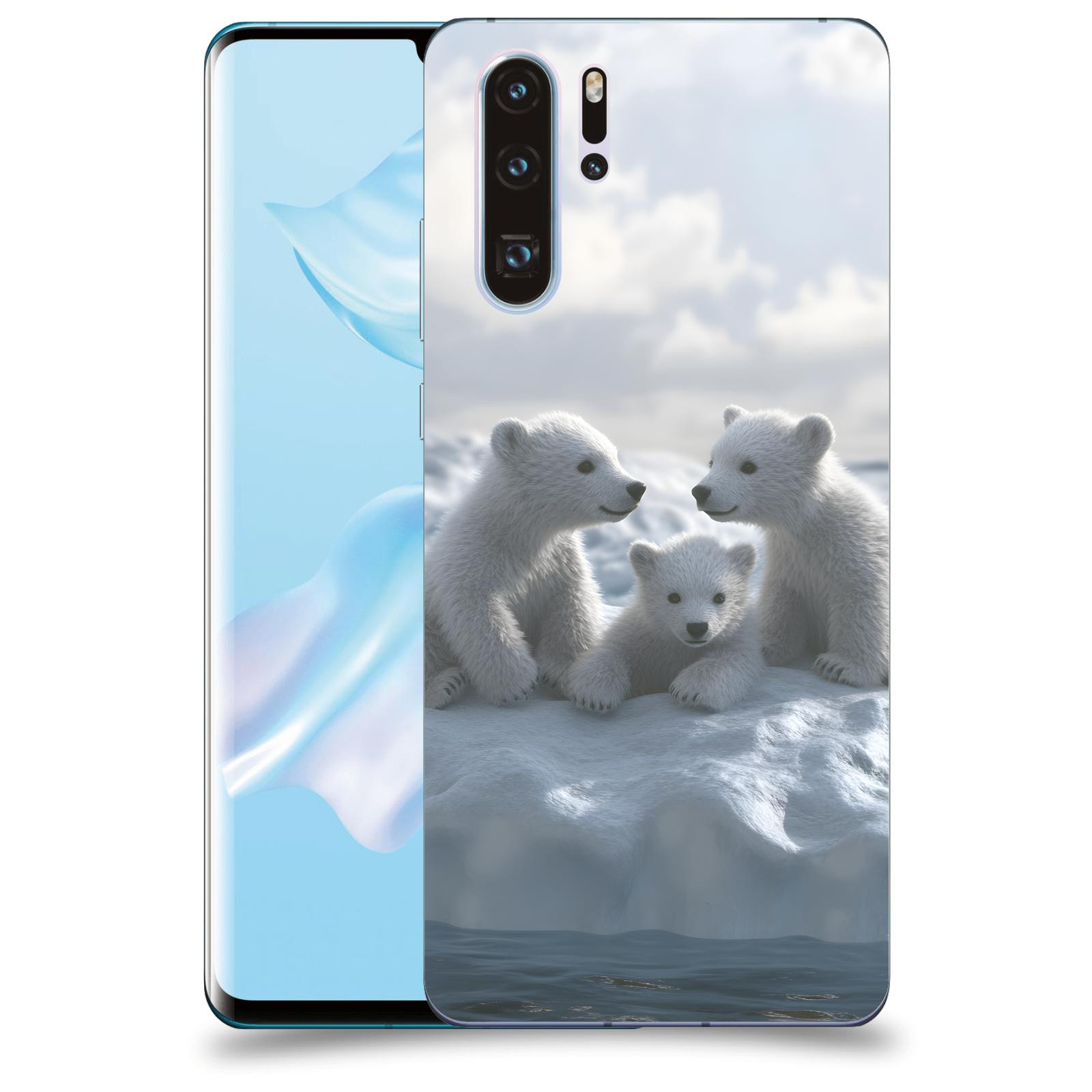 ACOVER Kryt na mobil Huawei P30 - Medvíďata