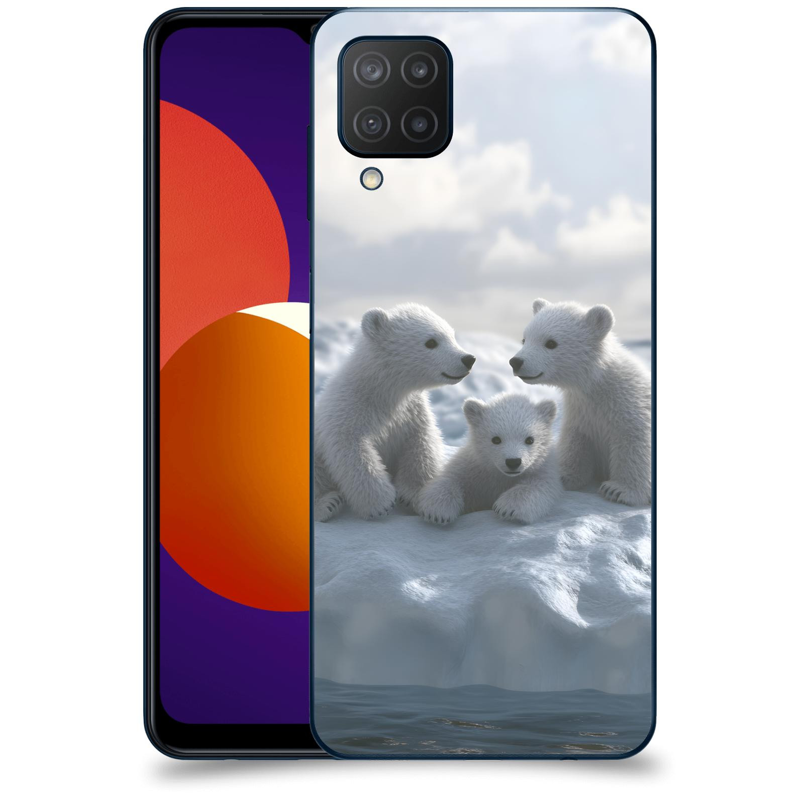 ACOVER Kryt na mobil Samsung Galaxy M12 M127F - Medvíďata