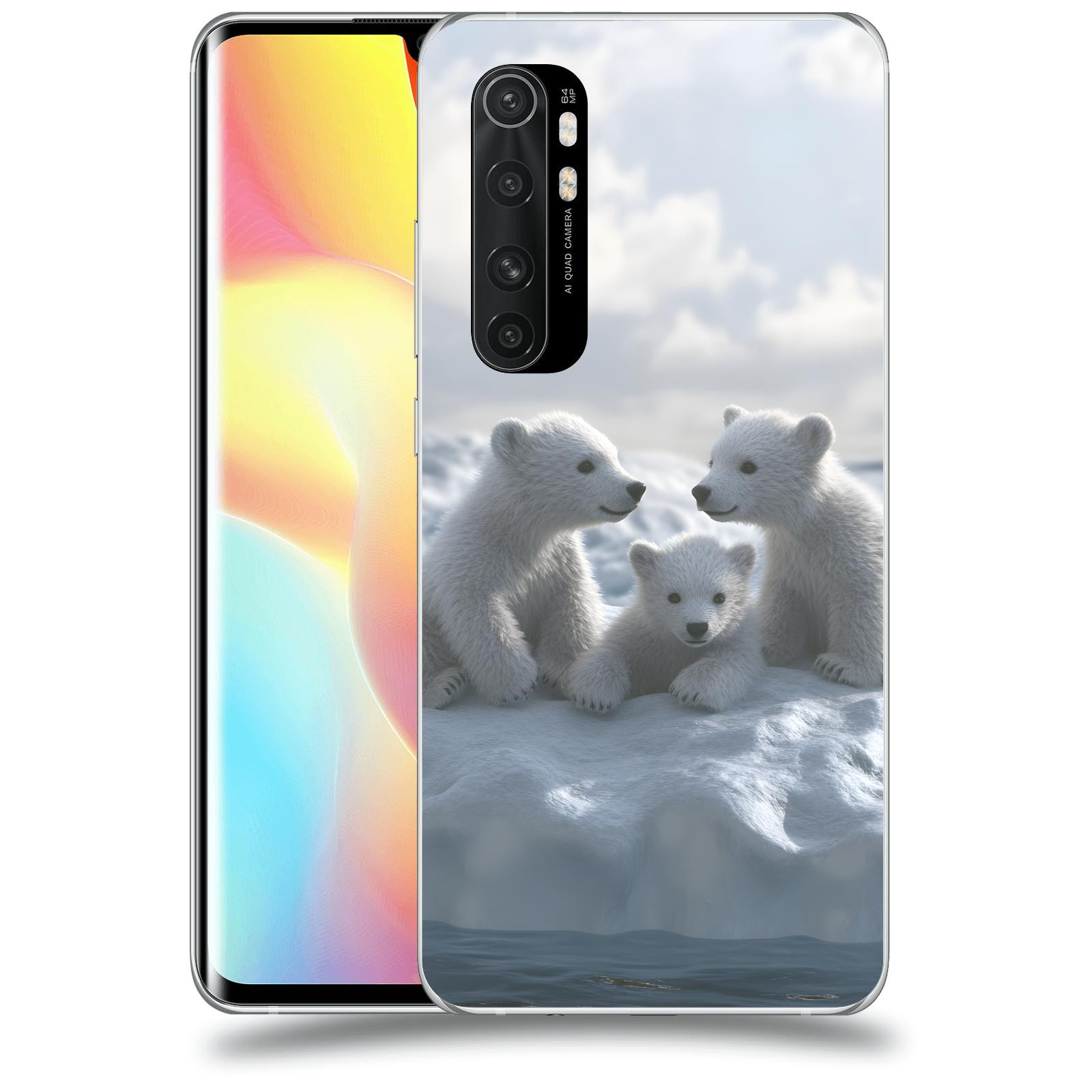 ACOVER Kryt na mobil Xiaomi Mi Note 10 Lite - Medvíďata
