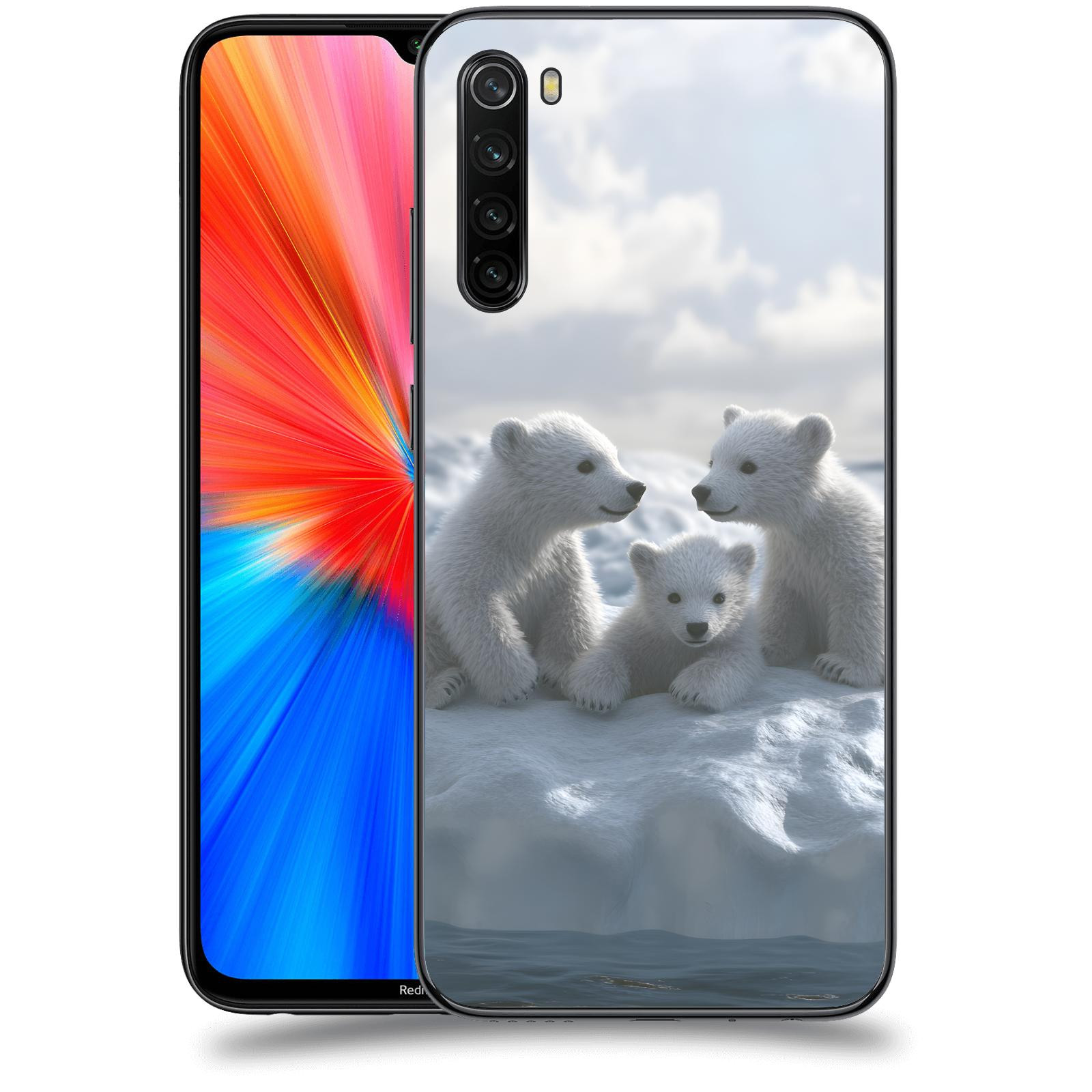 ACOVER Kryt na mobil Xiaomi Redmi Note 8 - Medvíďata