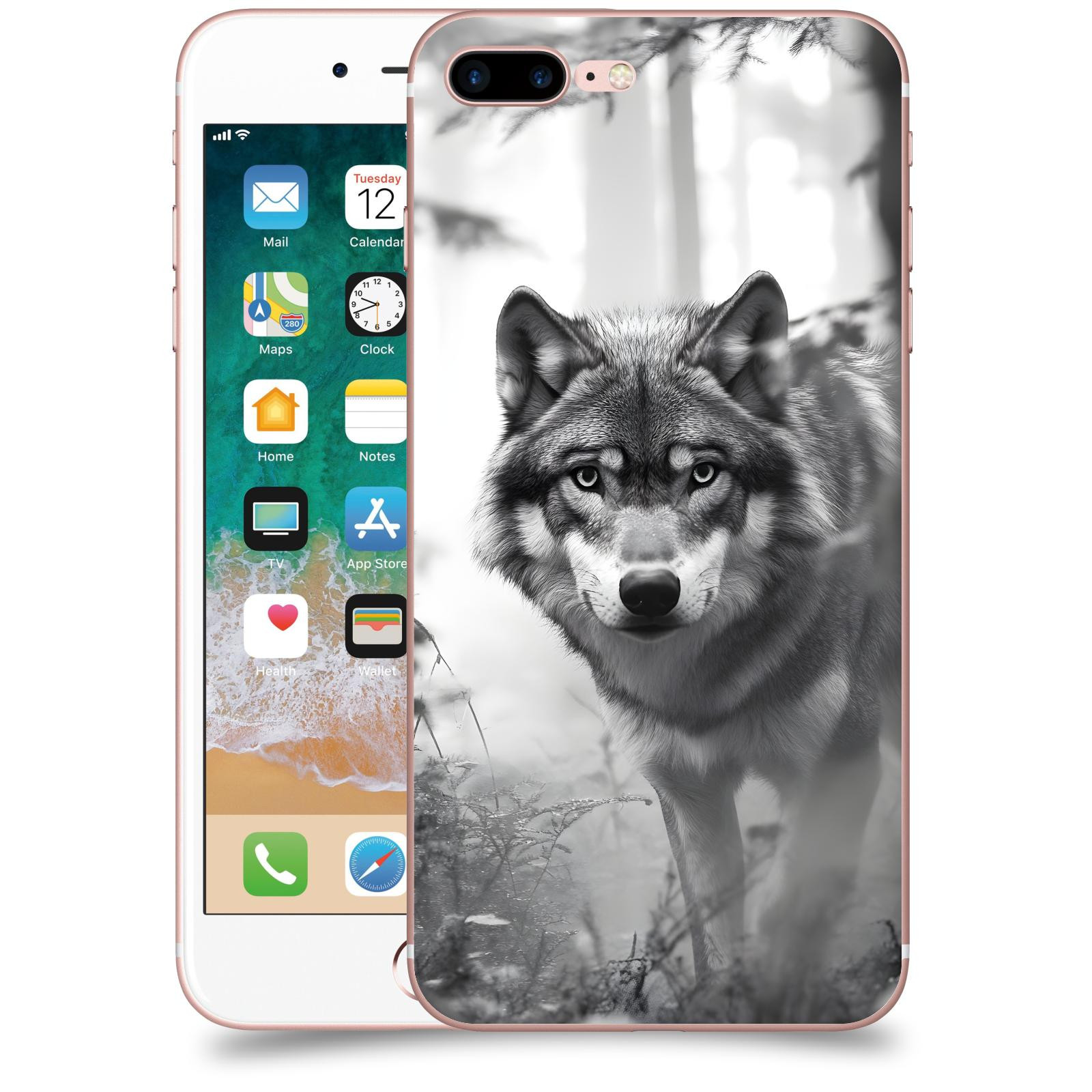 ACOVER Kryt na mobil Apple iPhone 7 Plus - Vlk