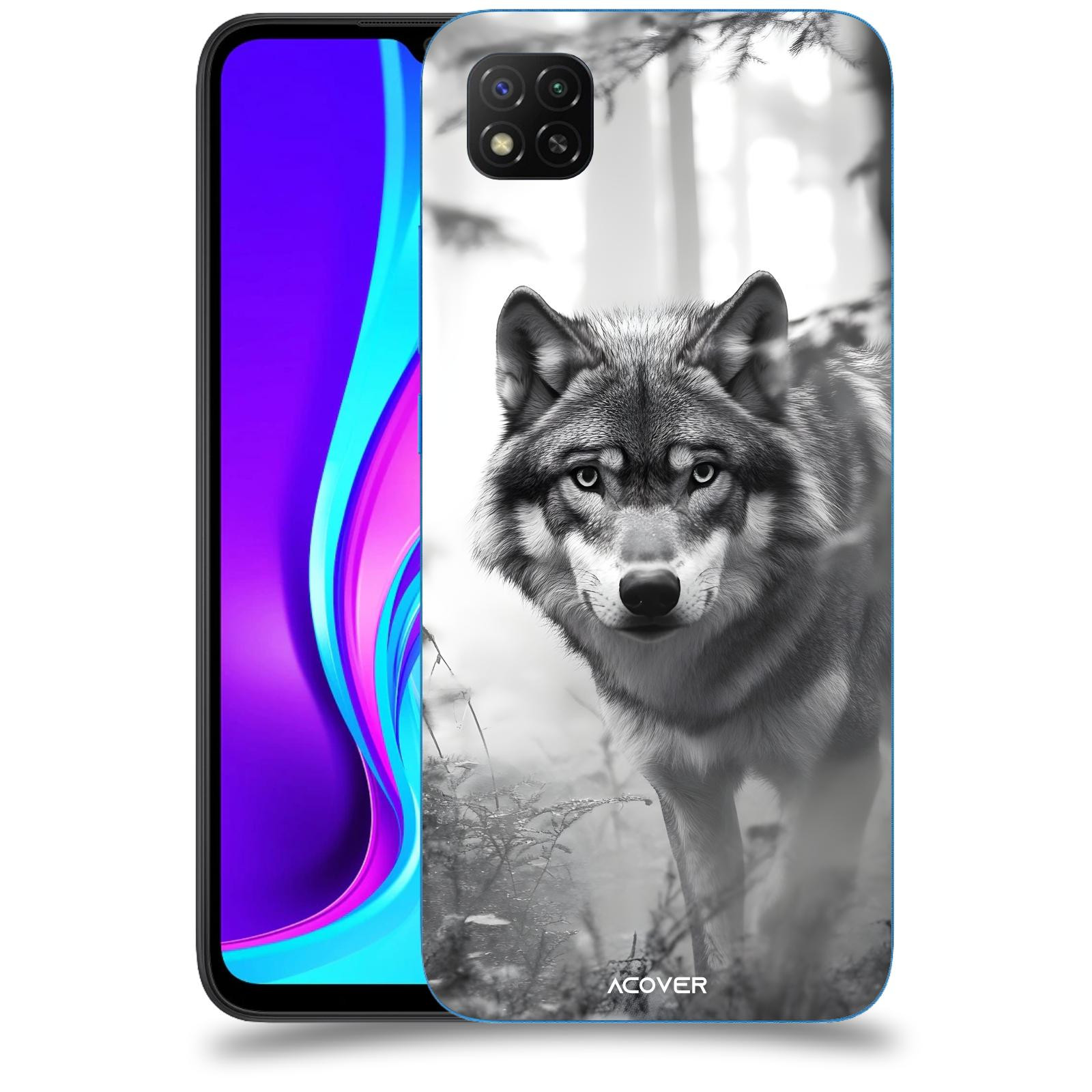 ACOVER Kryt na mobil Xiaomi Redmi 9C - Vlk