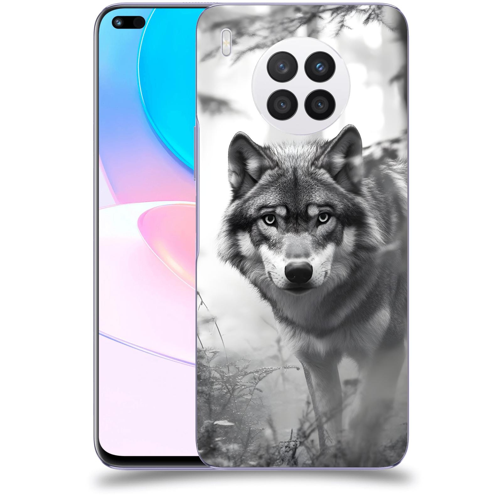 ACOVER Kryt na mobil Huawei Nova 8i - Vlk