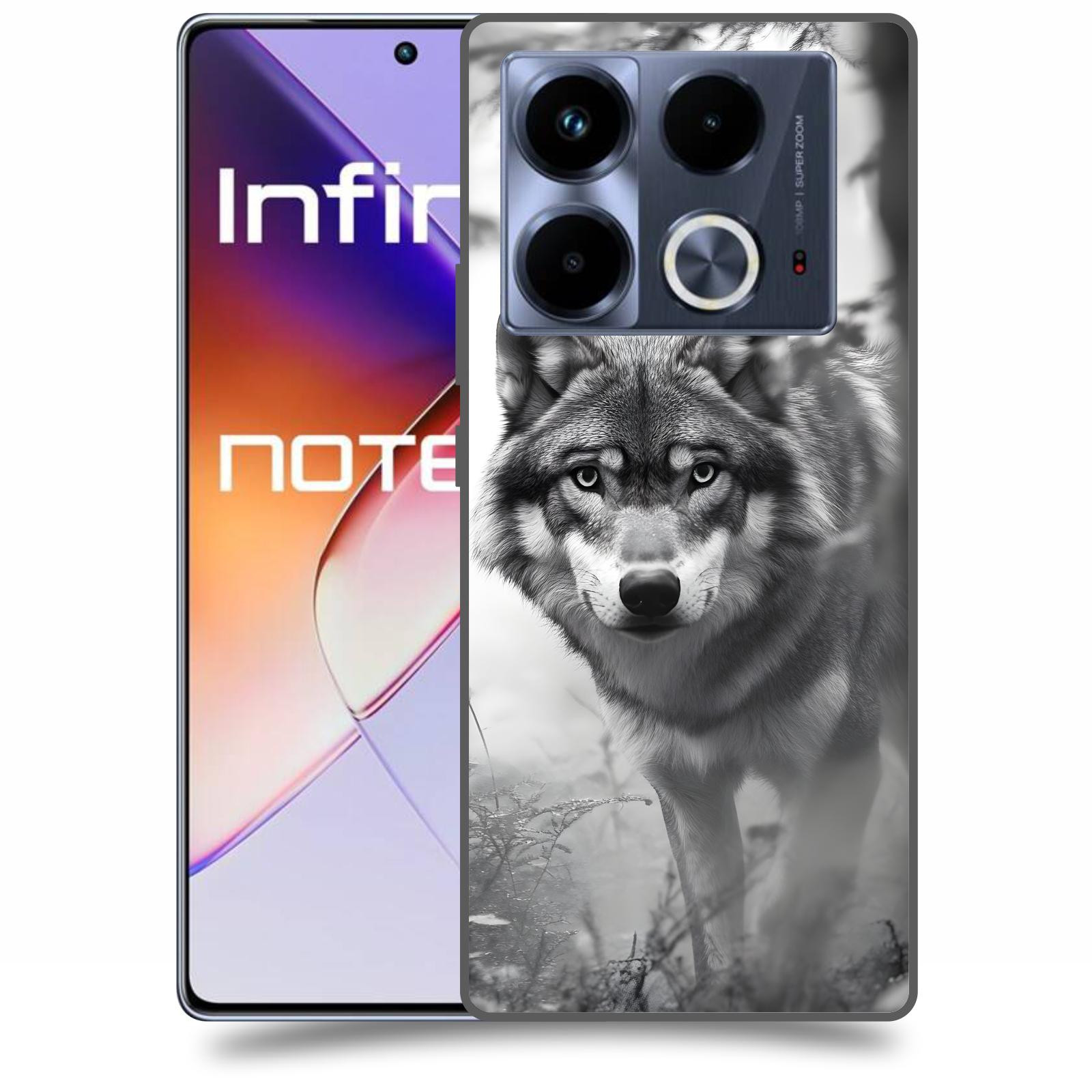 ACOVER Kryt na mobil Infinix Note 40 - Vlk