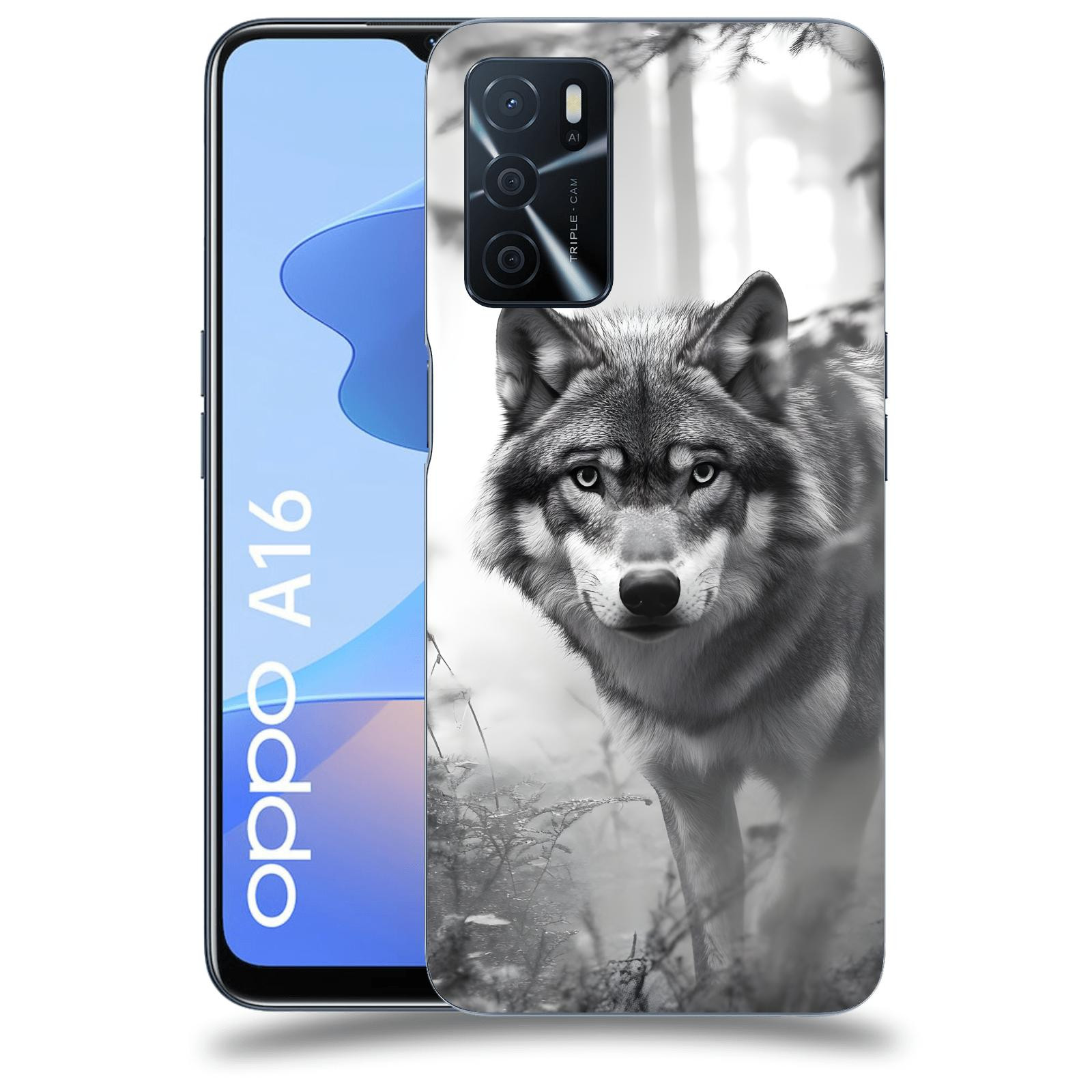 ACOVER Kryt na mobil OPPO A16 - Vlk