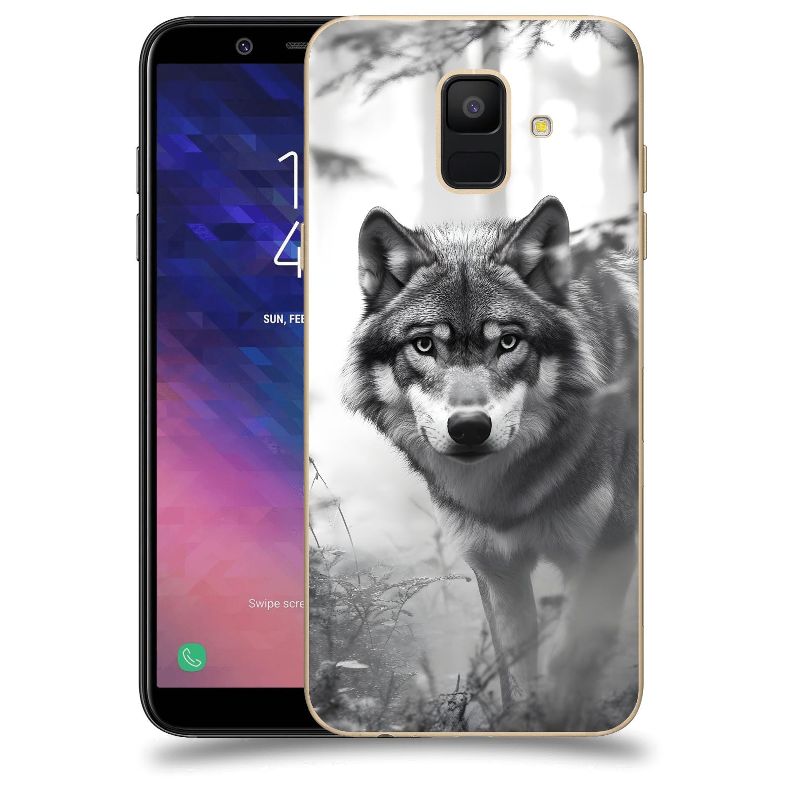ACOVER Kryt na mobil Samsung Galaxy A6 A600F - Vlk