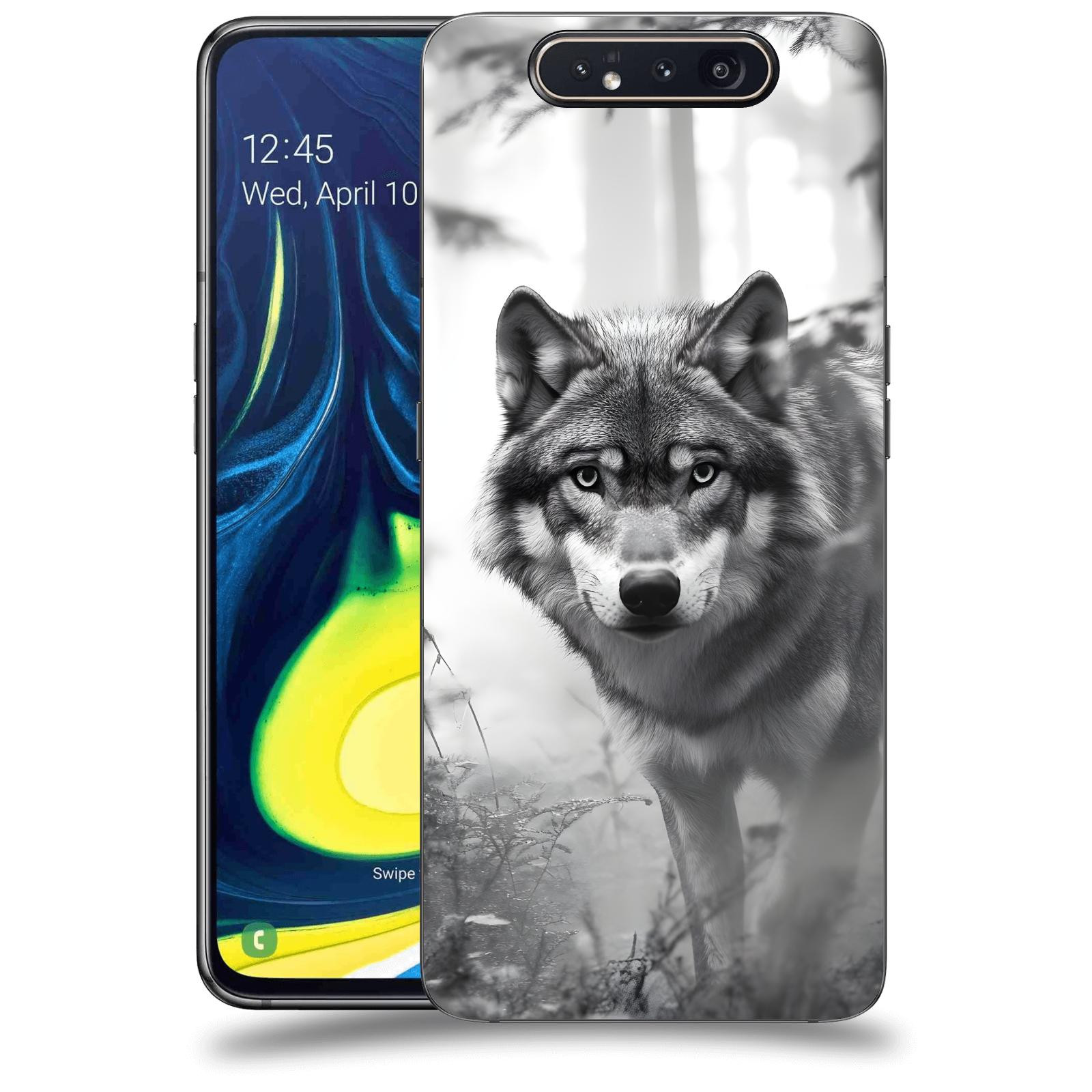 ACOVER Kryt na mobil Samsung Galaxy A80 A805F - Vlk