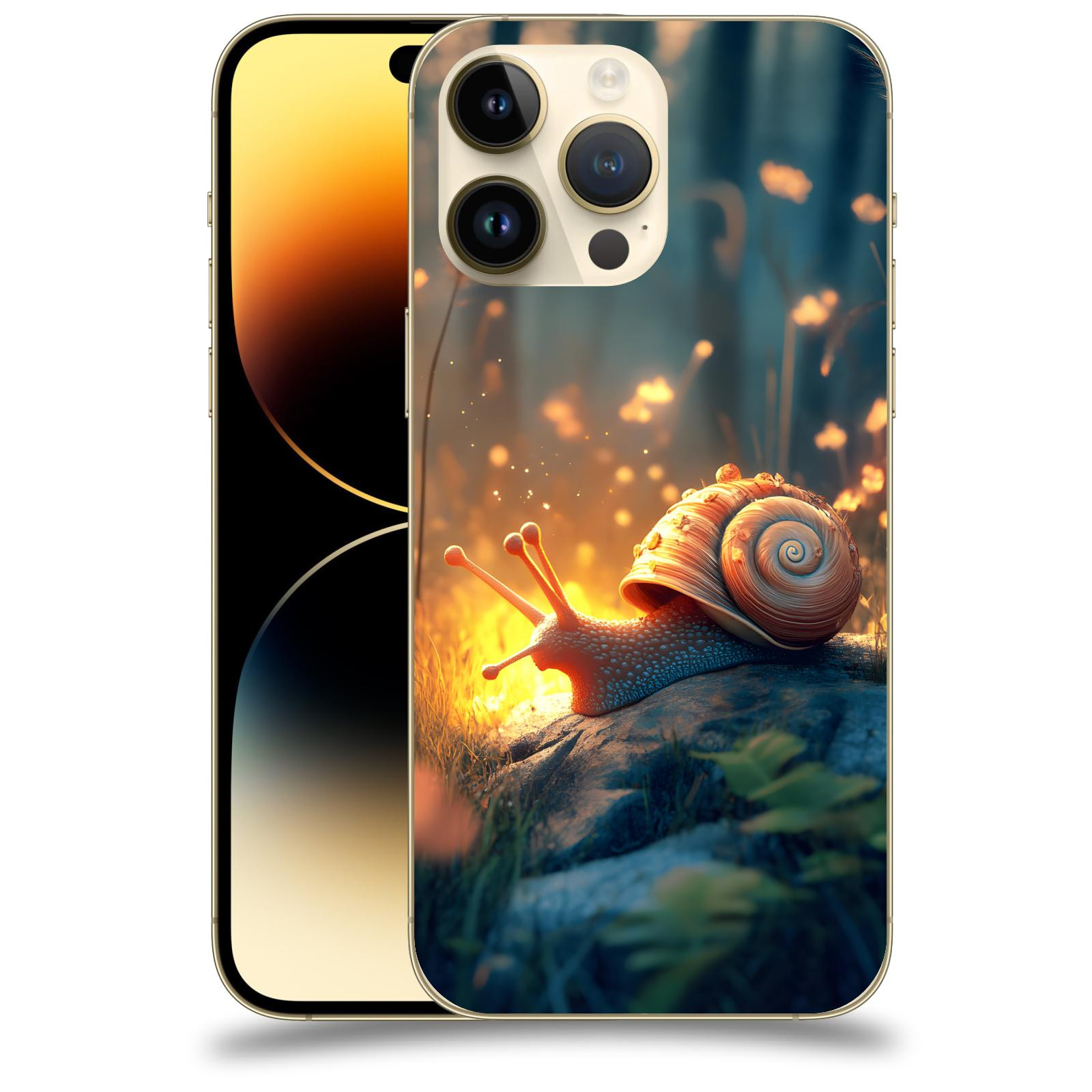 ACOVER Kryt na mobil Apple iPhone 14 Pro Max - Šnek