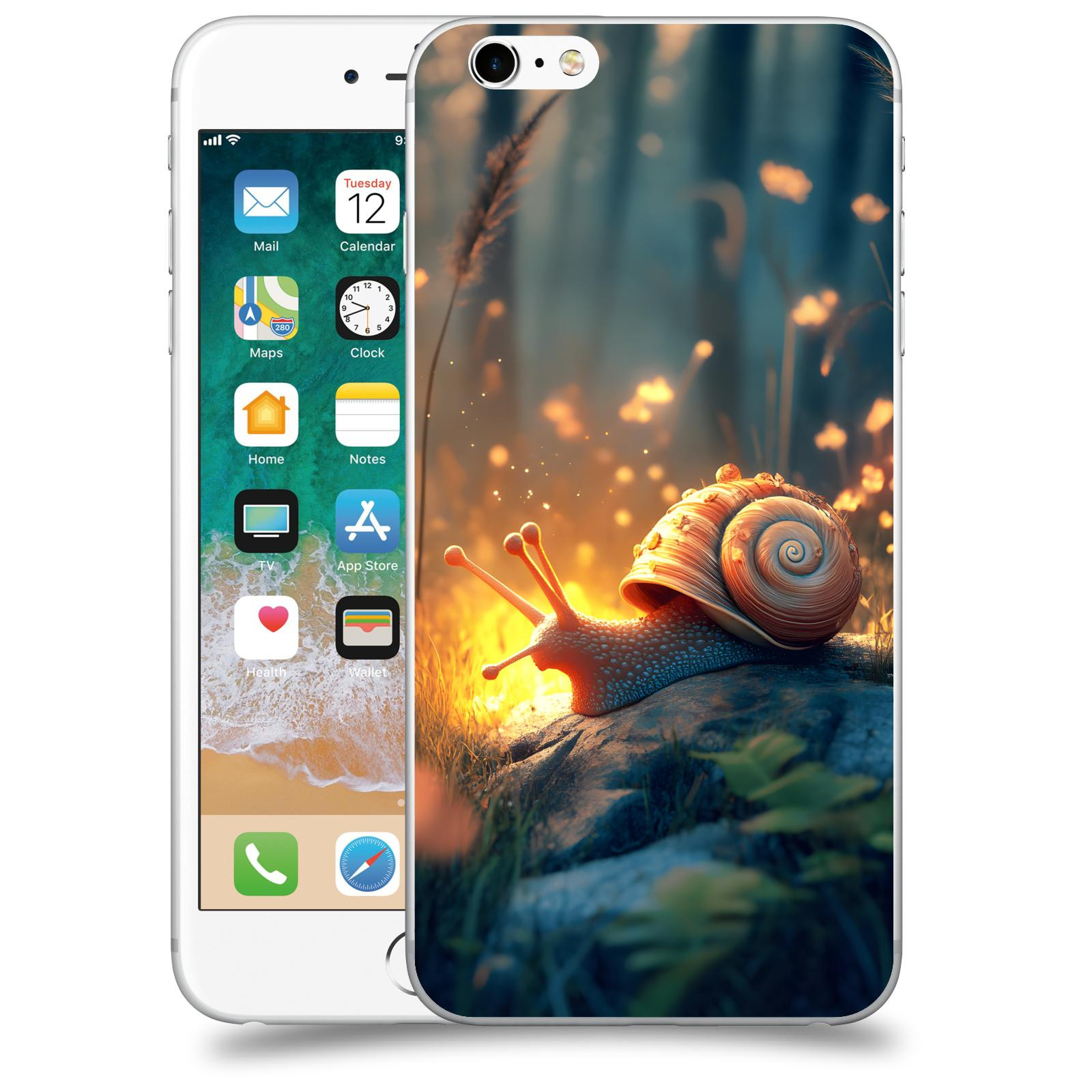 ACOVER Kryt na mobil Apple iPhone 6 Plus/6S Plus - Šnek