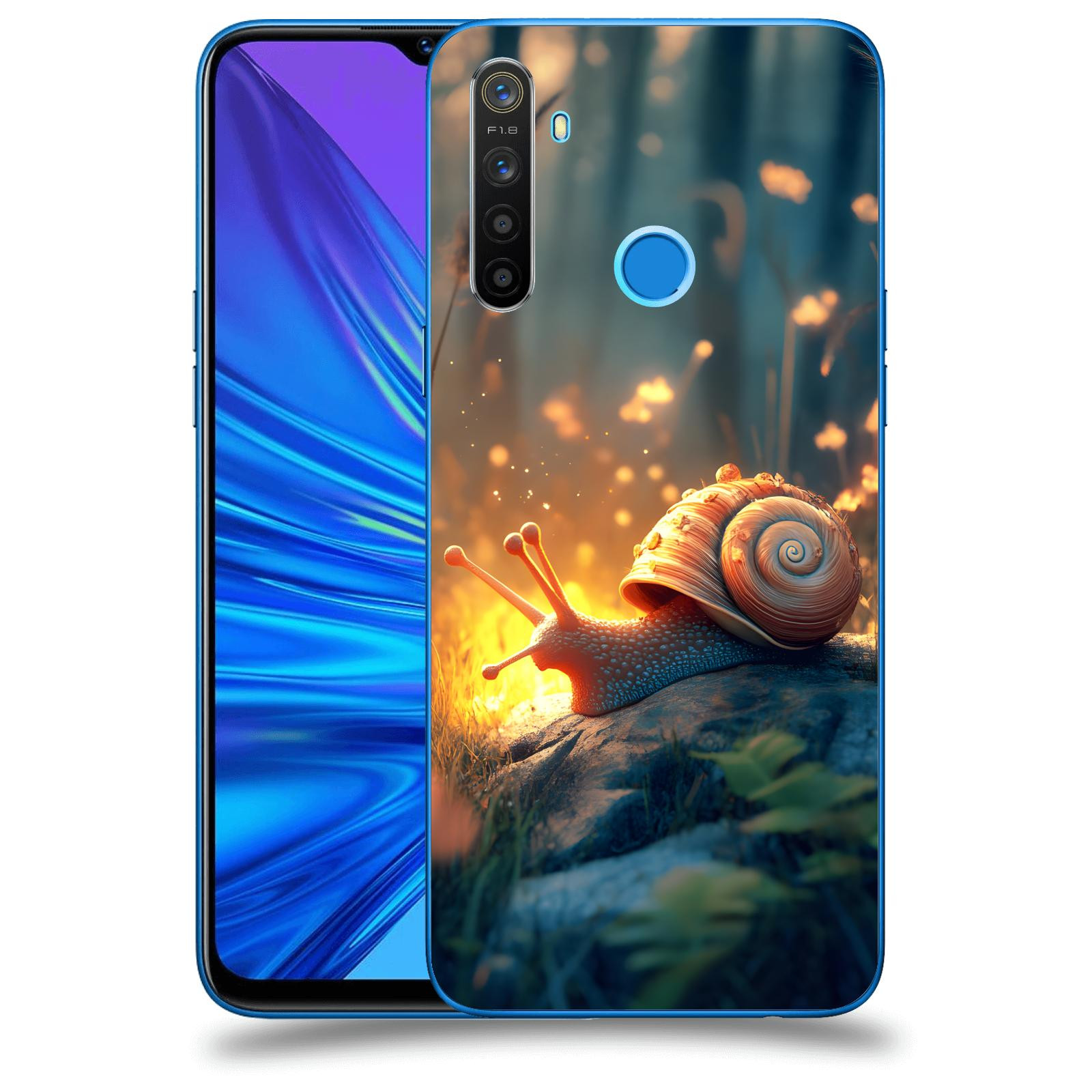 ACOVER Kryt na mobil Realme 5 - Šnek