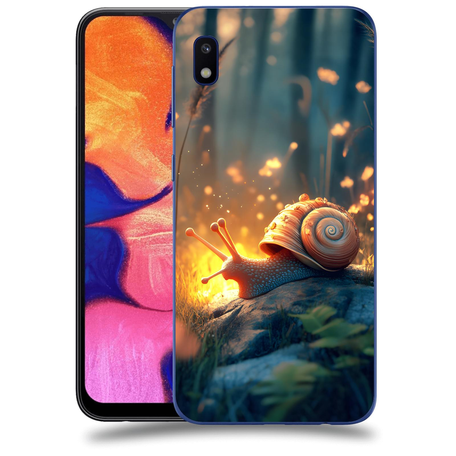 ACOVER Kryt na mobil Samsung Galaxy A10 A105F - Šnek