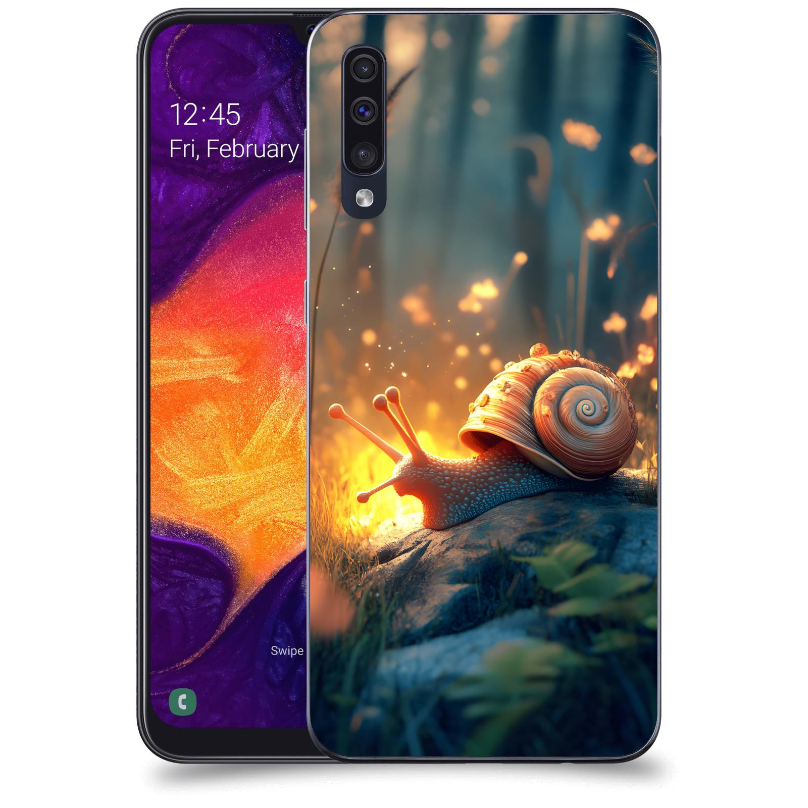 ACOVER Kryt na mobil Samsung Galaxy A50 A505F - Šnek
