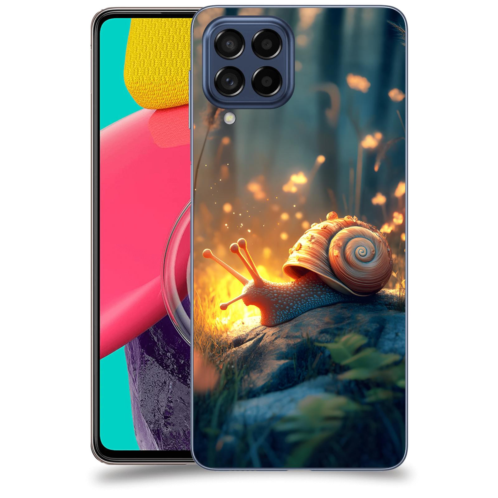ACOVER Kryt na mobil Samsung Galaxy M53 5G - Šnek