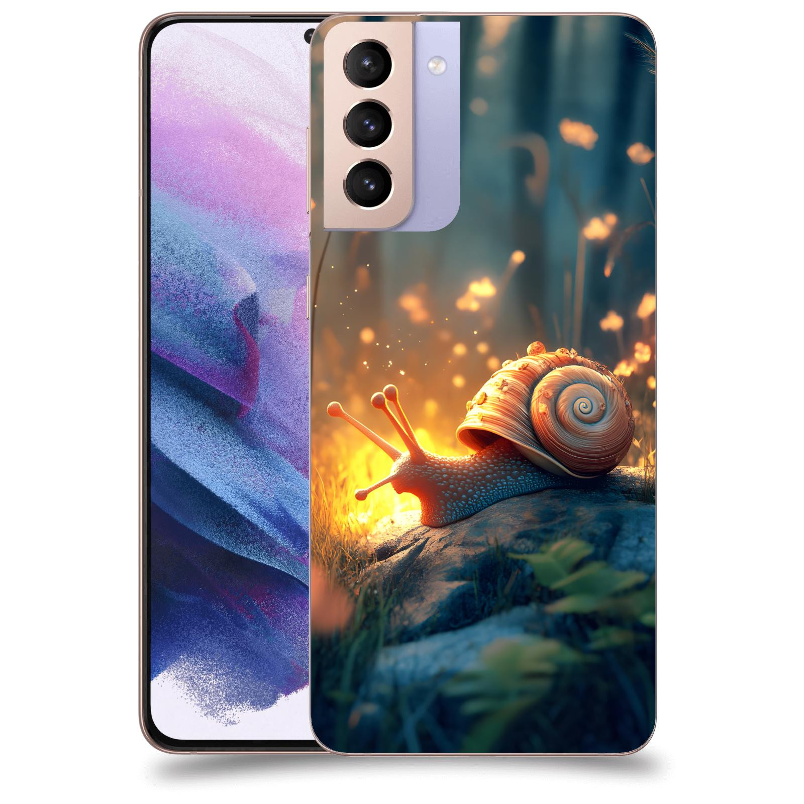ACOVER Kryt na mobil Samsung Galaxy S21+ G996F - Šnek