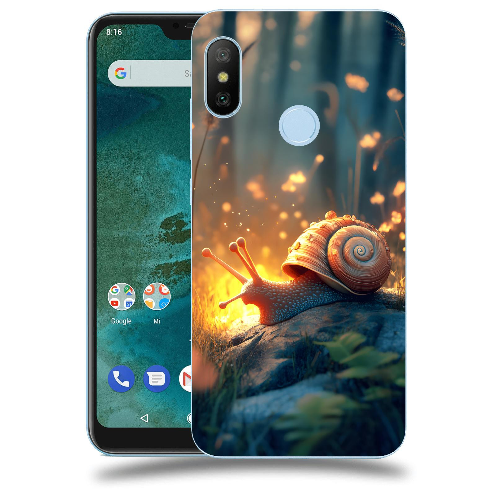 ACOVER Kryt na mobil Xiaomi Mi A2 Lite - Šnek