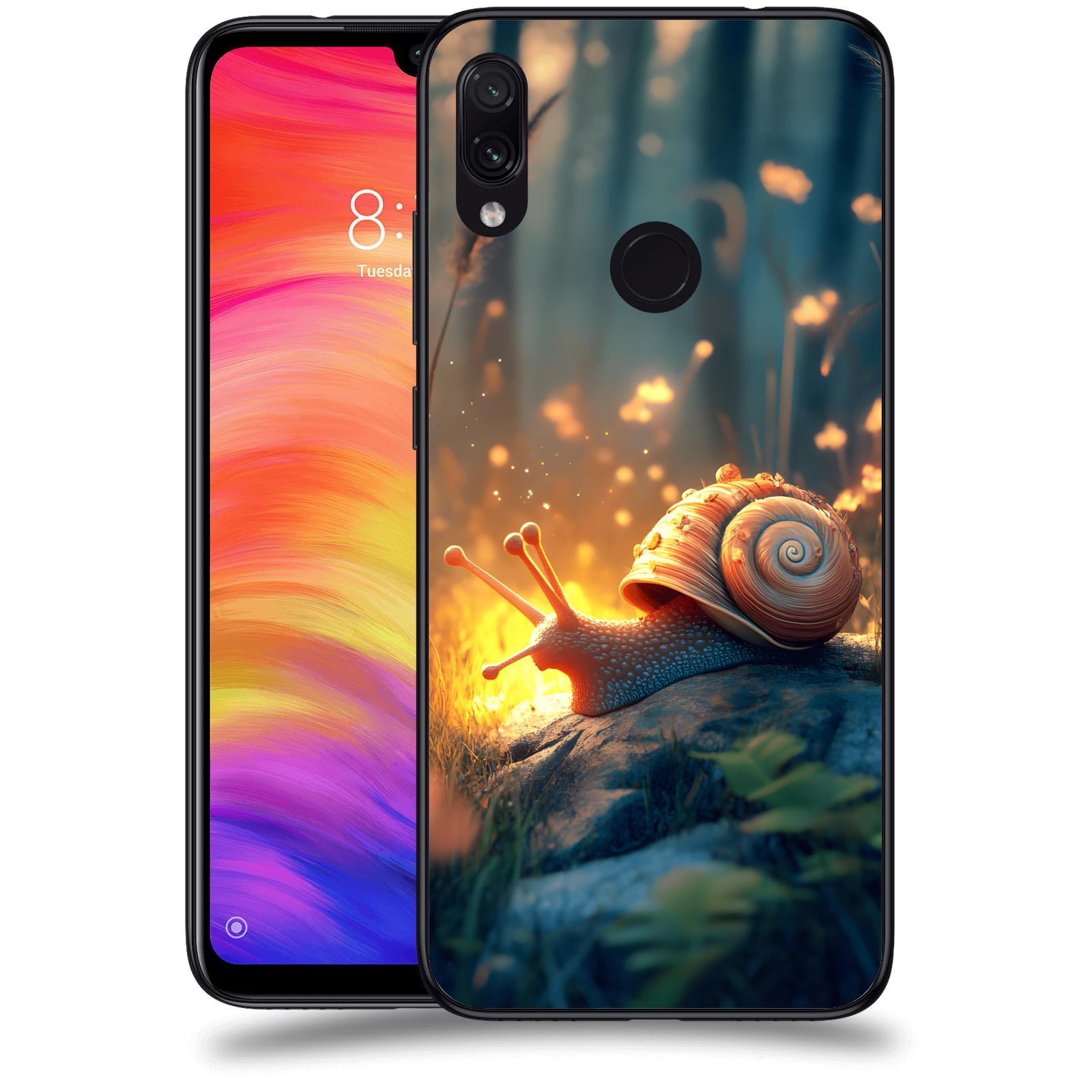 ACOVER Kryt na mobil Xiaomi Redmi Note 7 - Šnek