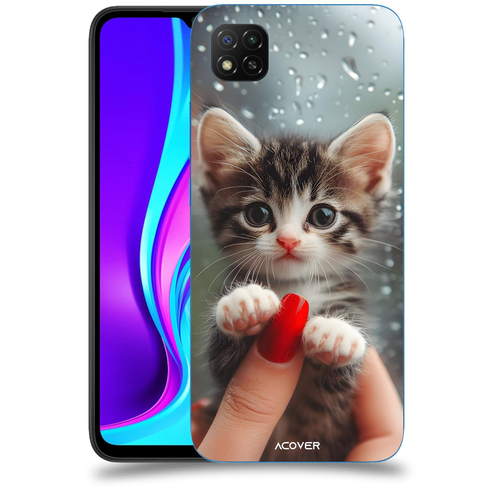 ACOVER Kryt na mobil Xiaomi Redmi 9C - Koťátko 2