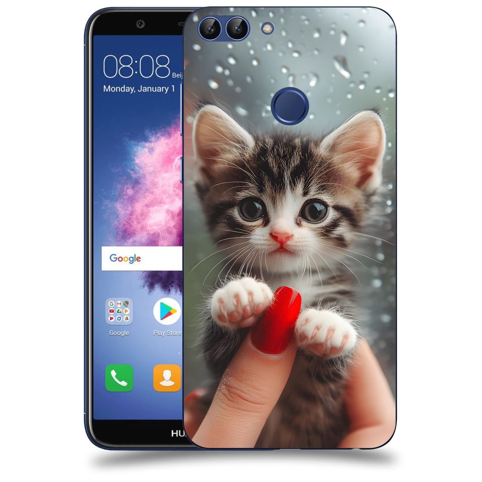 ACOVER Kryt na mobil Huawei P Smart - Koťátko 2