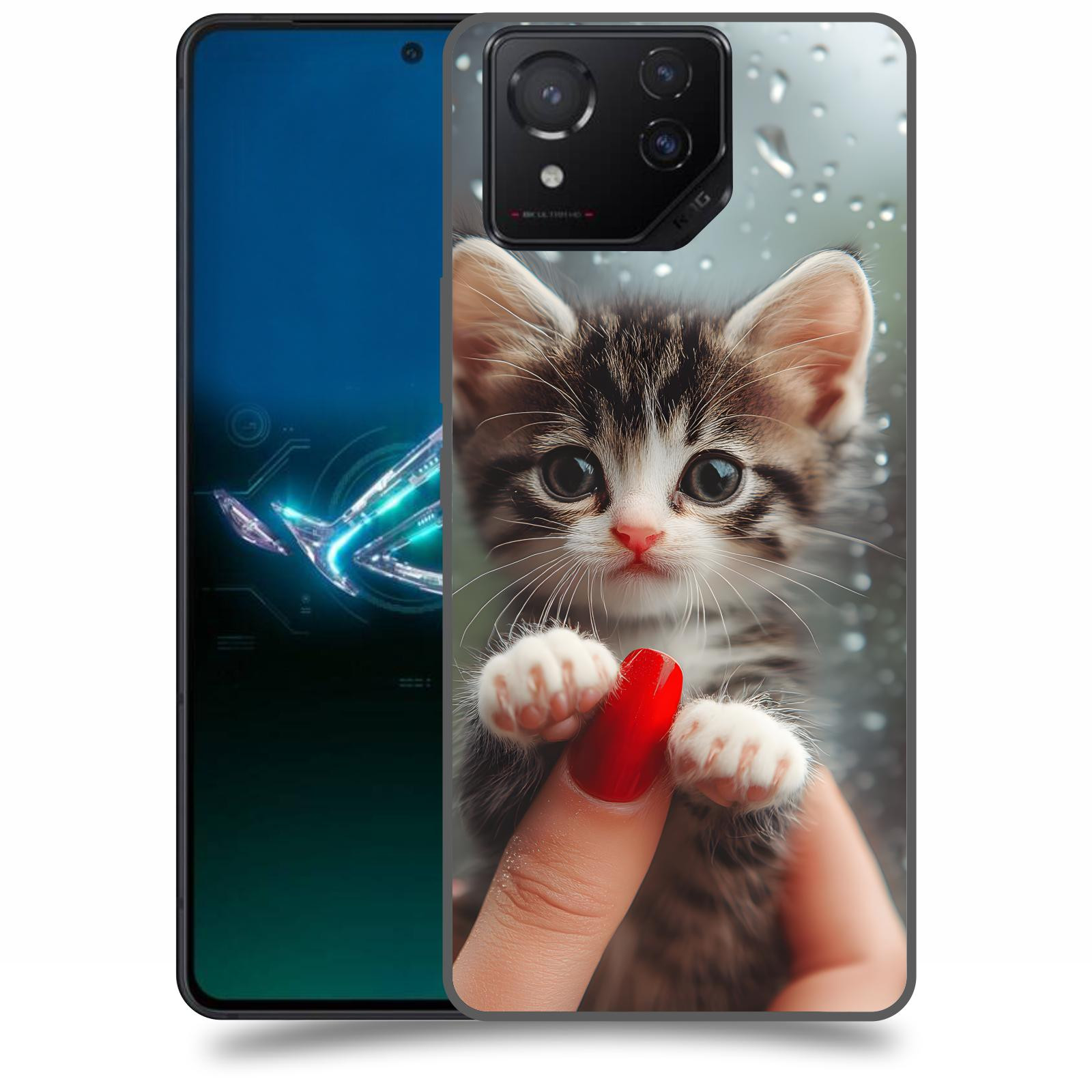 ACOVER Kryt na mobil Asus ROG Phone 8 - Koťátko 2