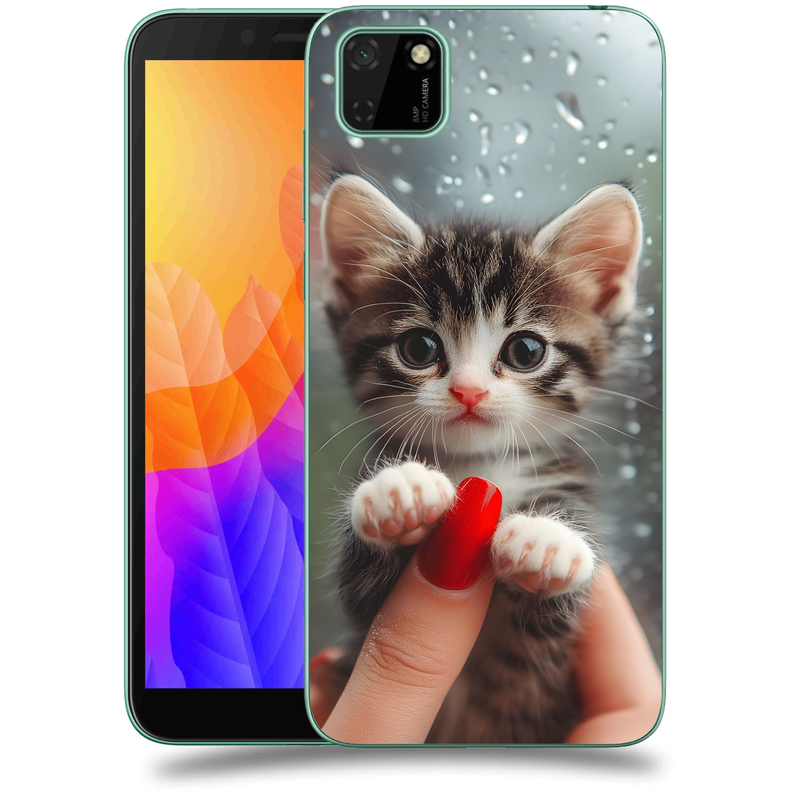 ACOVER Kryt na mobil Huawei Y5P - Koťátko 2