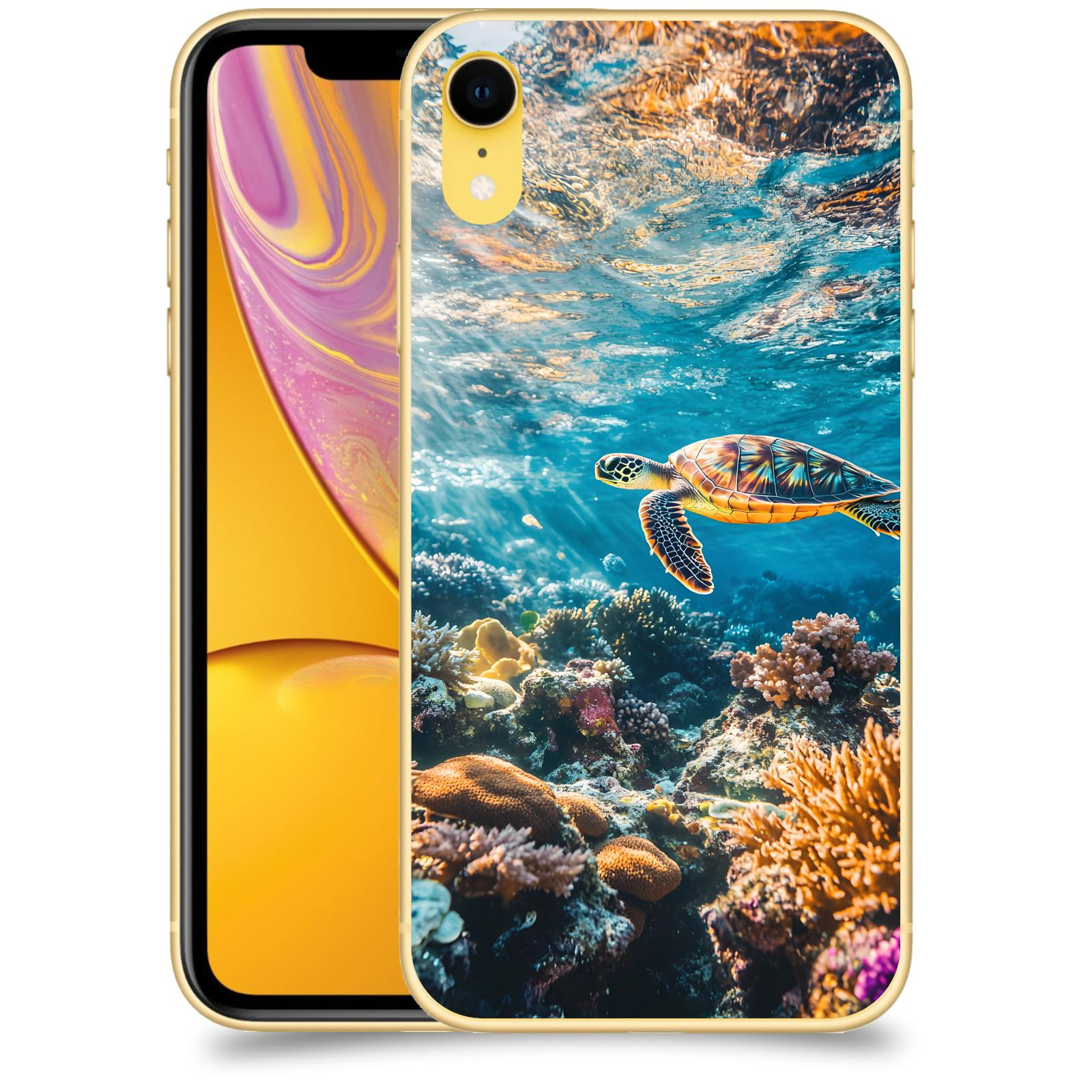 ACOVER Kryt na mobil Apple iPhone XR - Želva