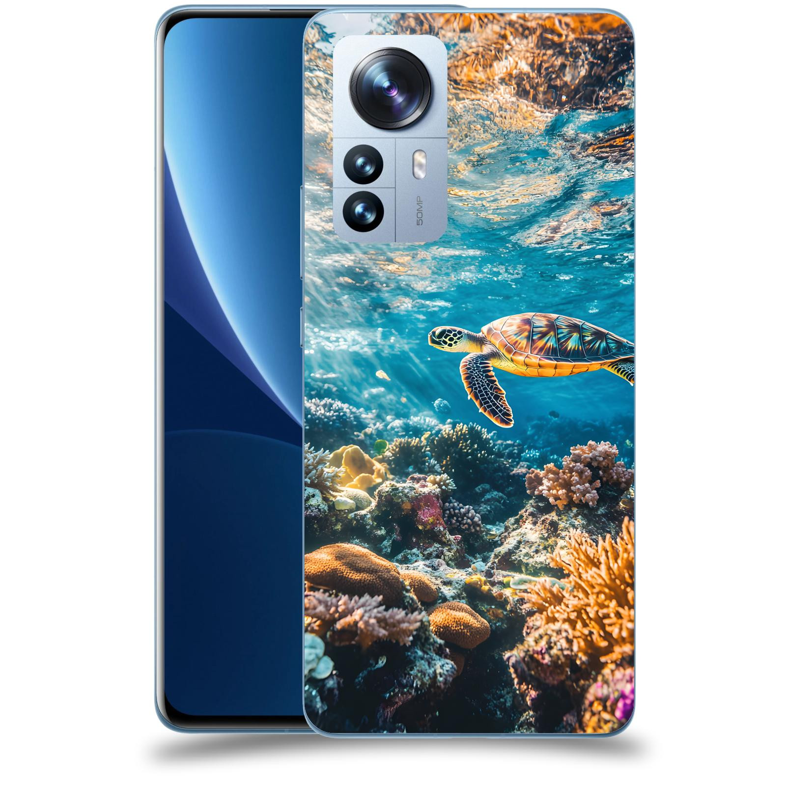 ACOVER Kryt na mobil Xiaomi 12 Pro - Želva