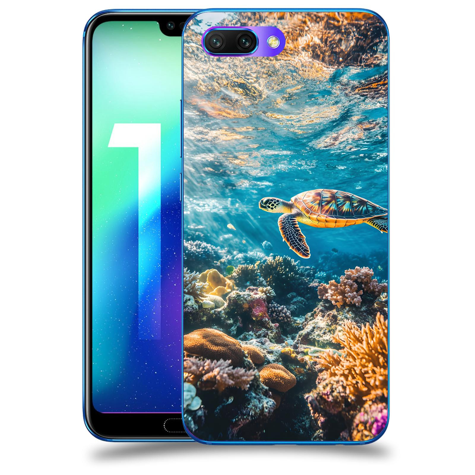 ACOVER Kryt na mobil Honor 10 - Želva