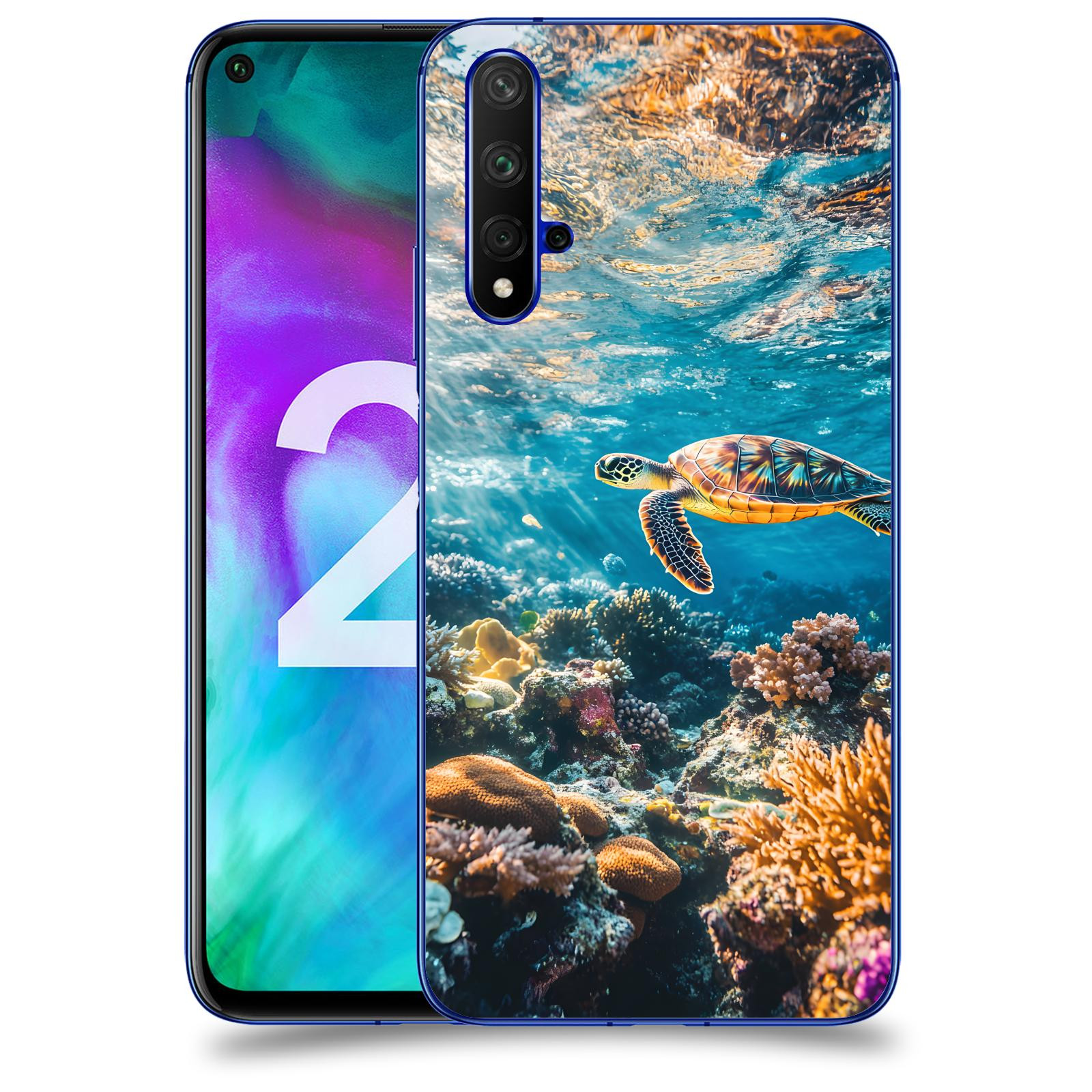 ACOVER Kryt na mobil Honor 20 - Želva