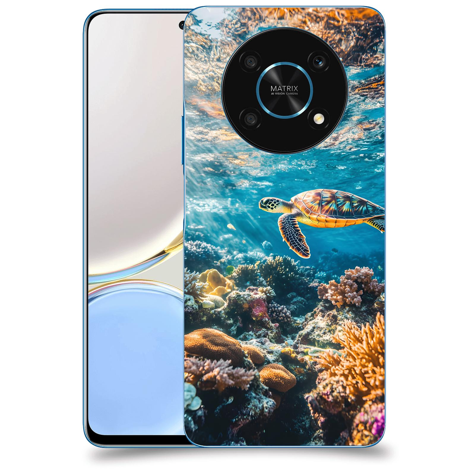 ACOVER Kryt na mobil Honor Magic 4 Lite 5G - Želva