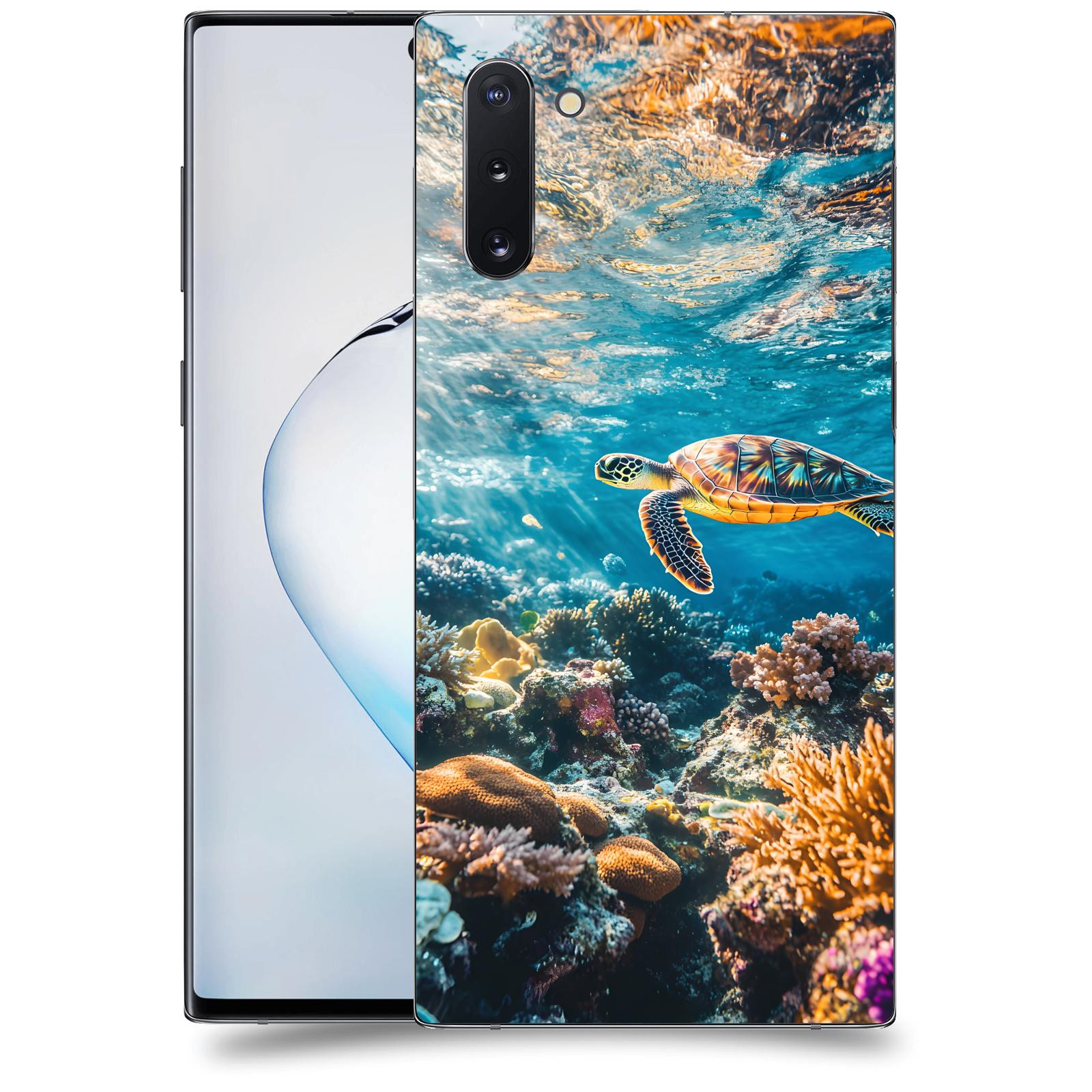 ACOVER Kryt na mobil Samsung Galaxy Note 10 N970F - Želva