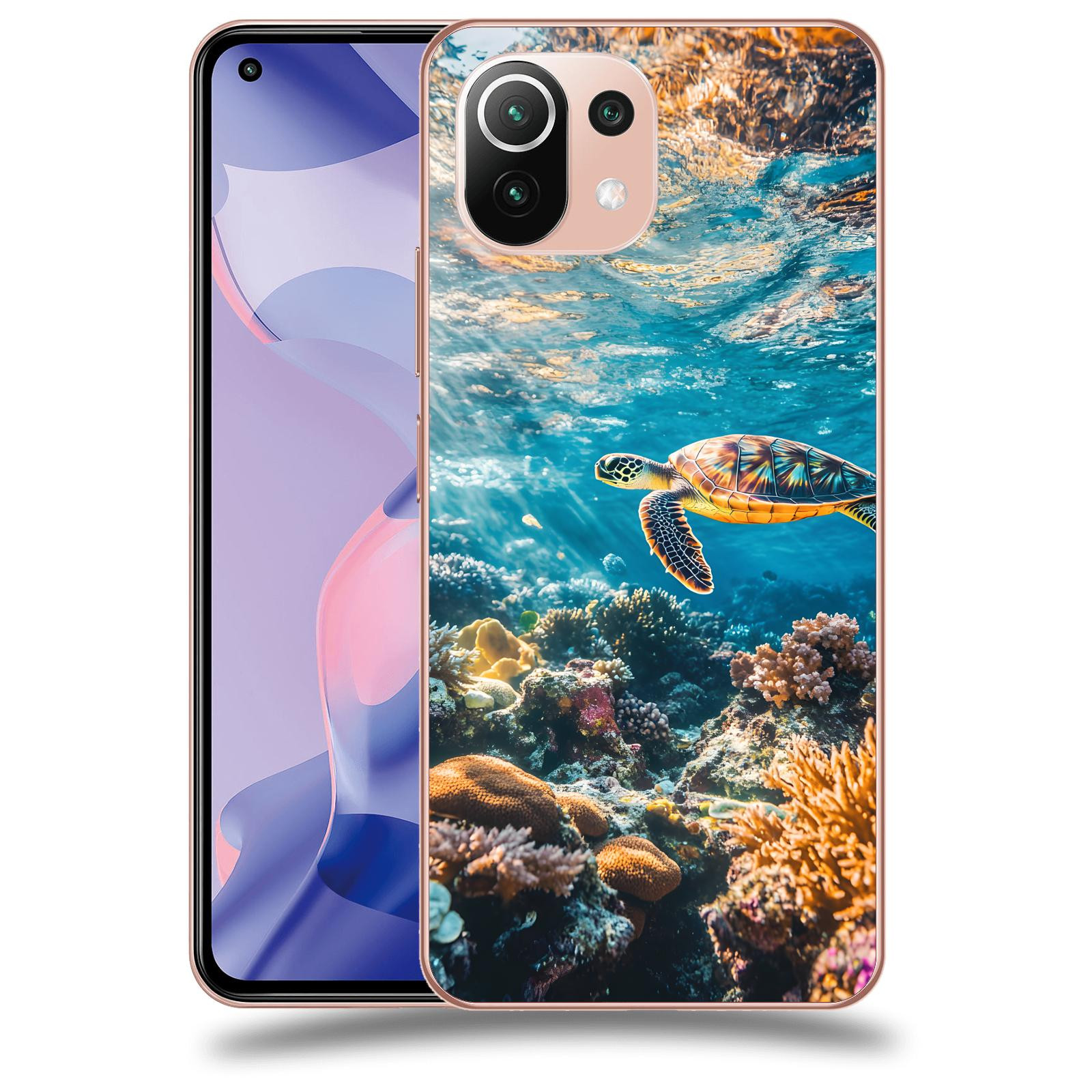 ACOVER Kryt na mobil Xiaomi 11 Lite 5G NE - Želva
