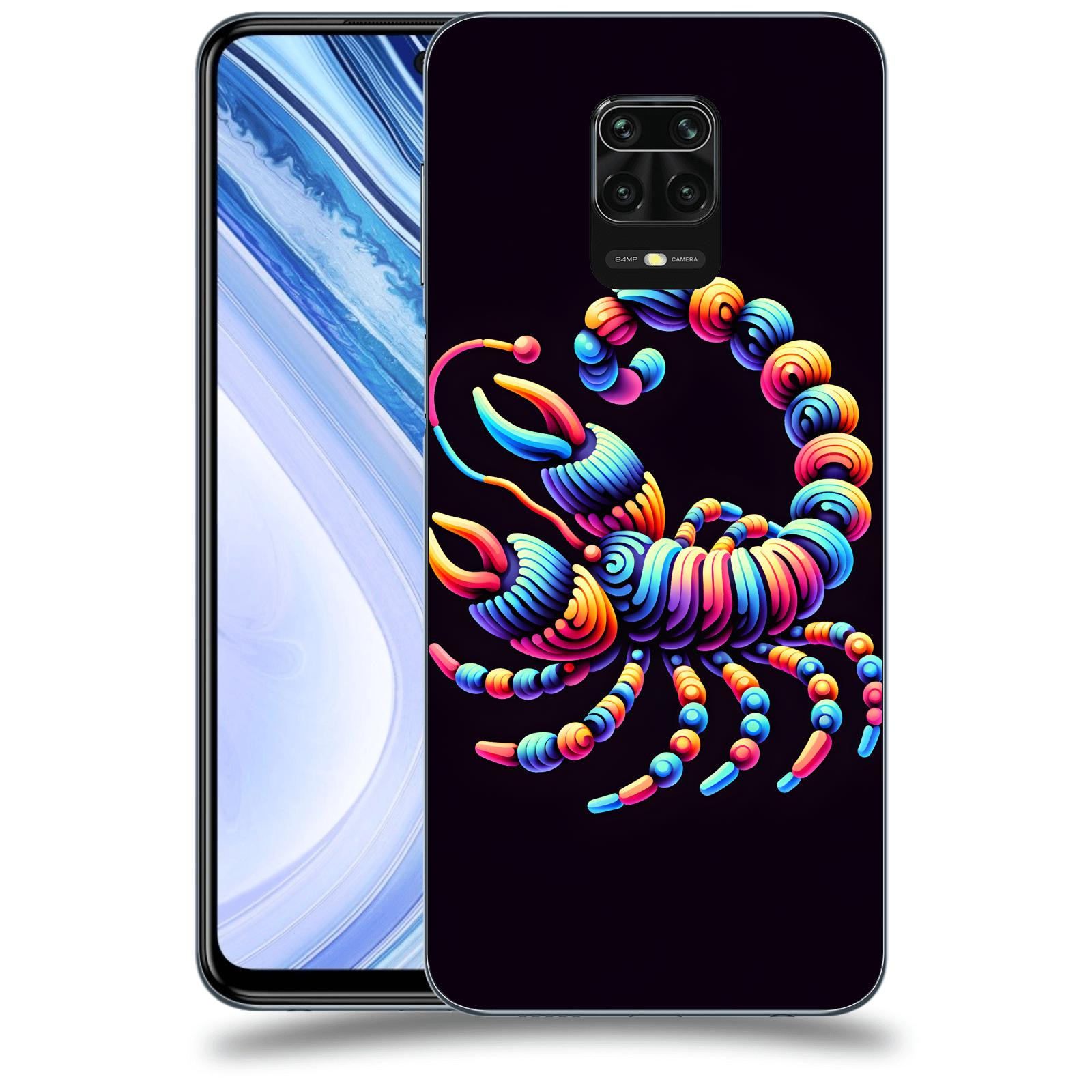 ACOVER Kryt na mobil Xiaomi Redmi Note 9 Pro - Štír 2