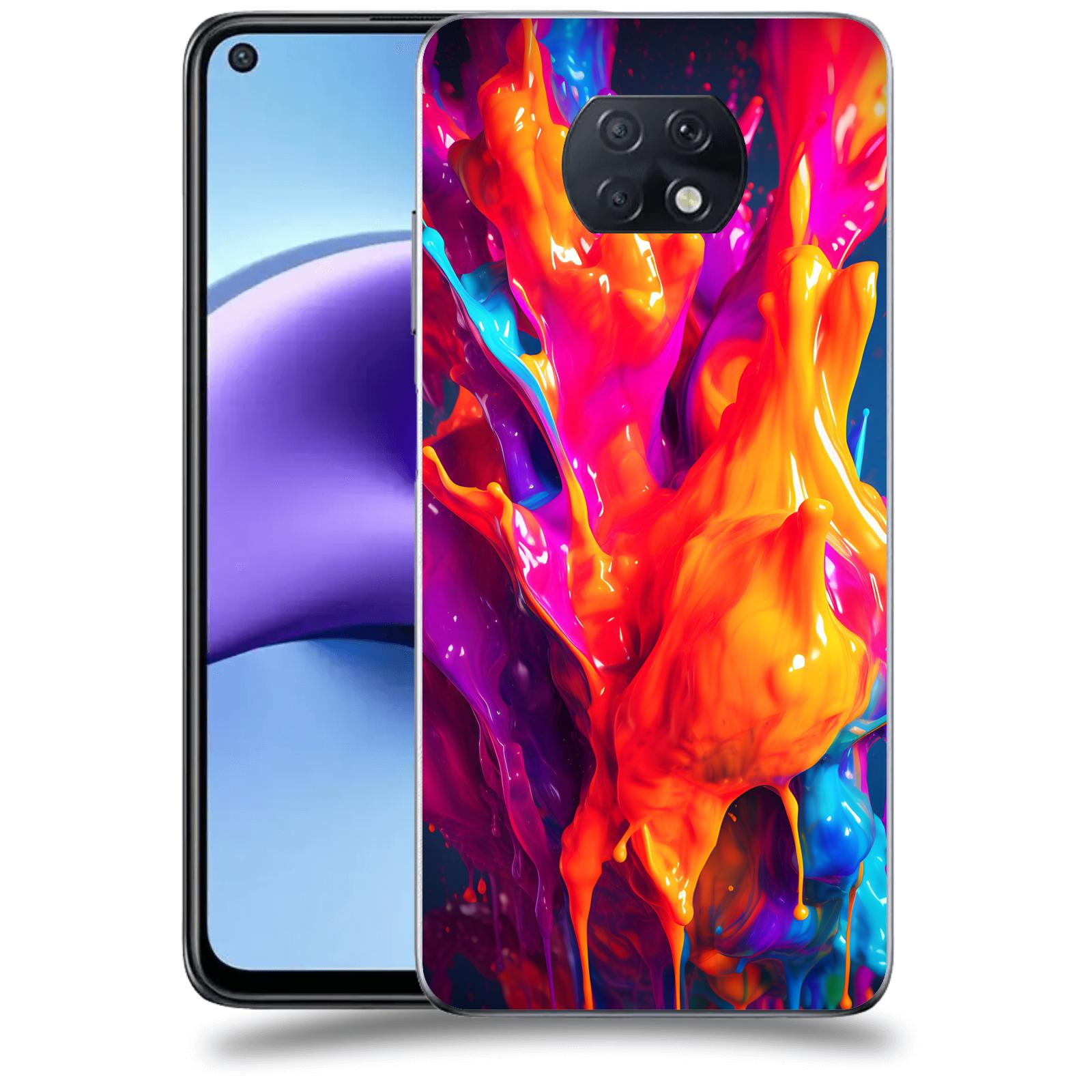 ACOVER Kryt na mobil Xiaomi Redmi Note 9T - Beautiful Liquid I