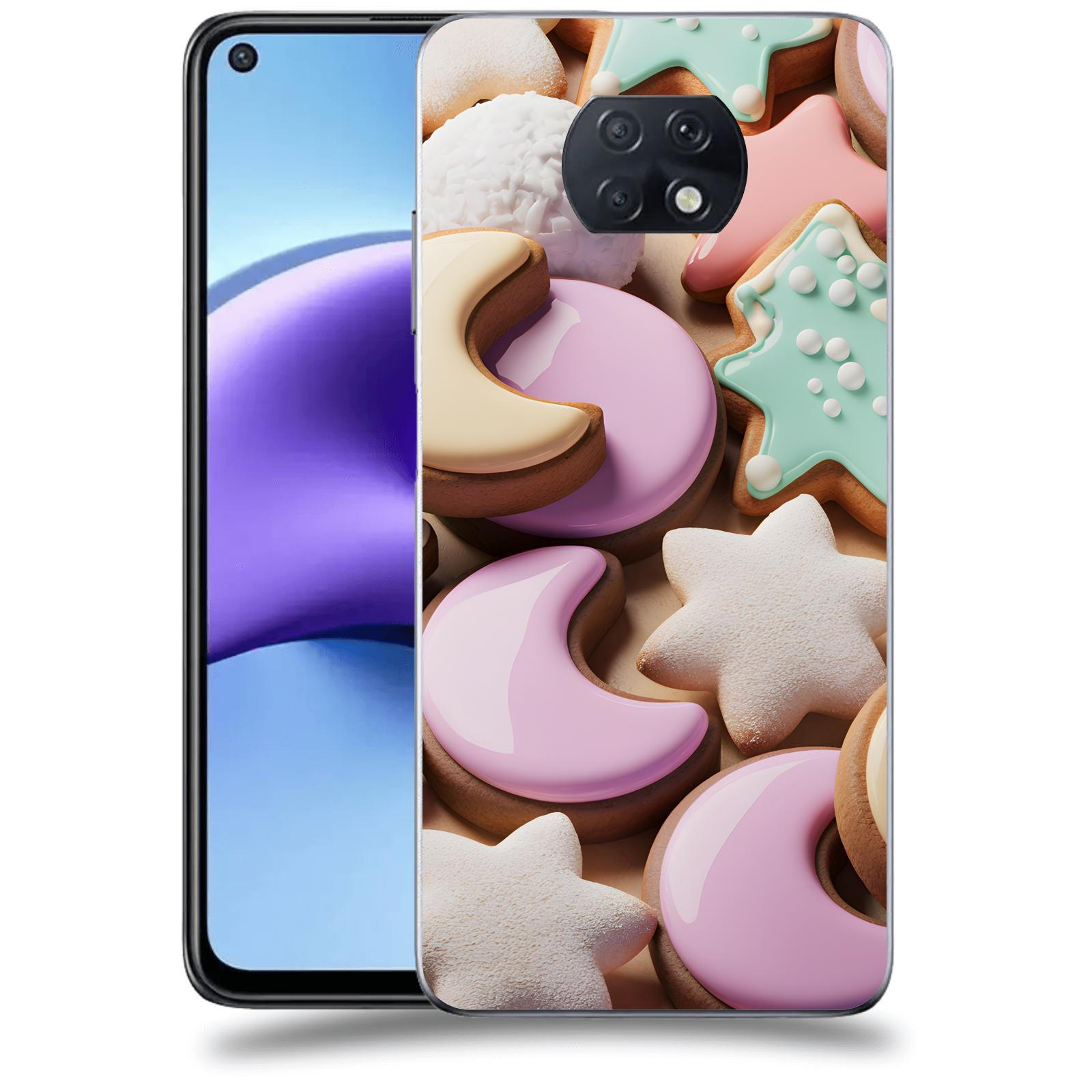 ACOVER Kryt na mobil Xiaomi Redmi Note 9T - Vánoční cukroví