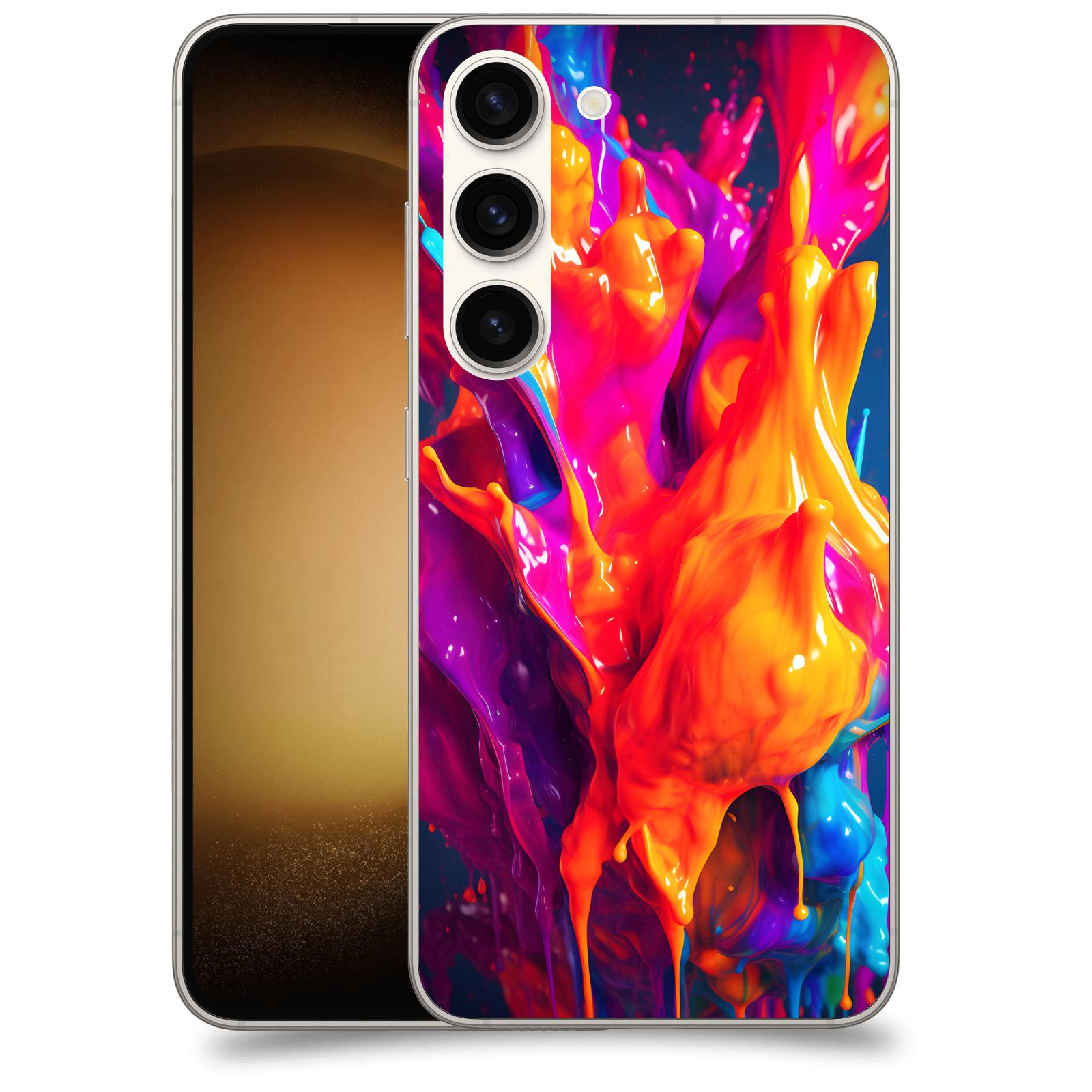 ACOVER Kryt na mobil Samsung Galaxy S23 5G - Beautiful Liquid I