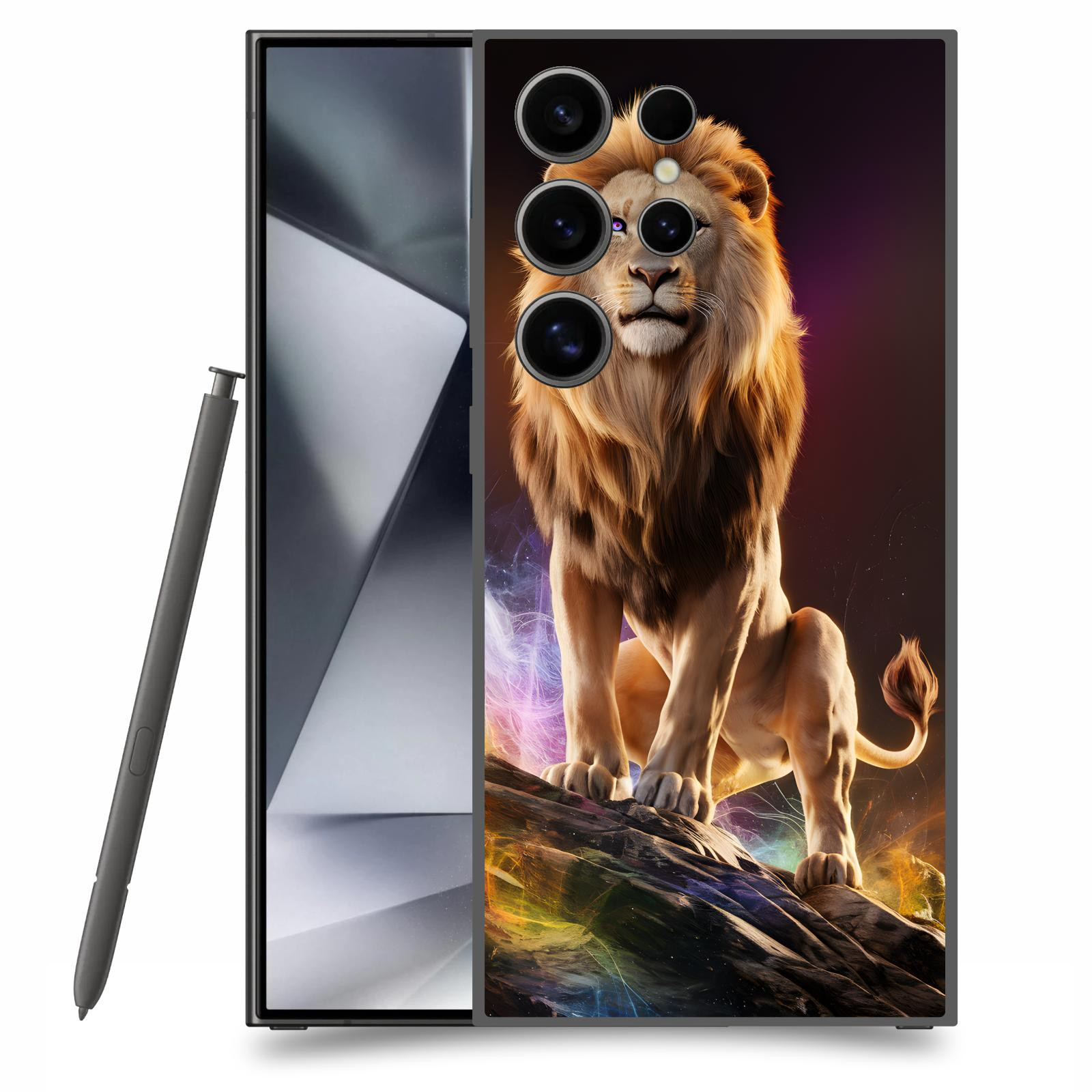 ACOVER Kryt na mobil Samsung Galaxy S24 Ultra - Magic Lion