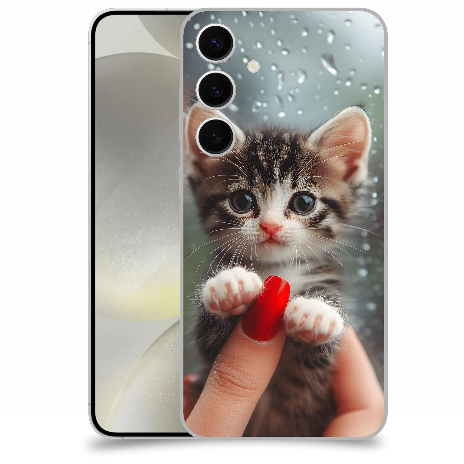 ACOVER Kryt na mobil Samsung Galaxy S24+ - Koťátko 2
