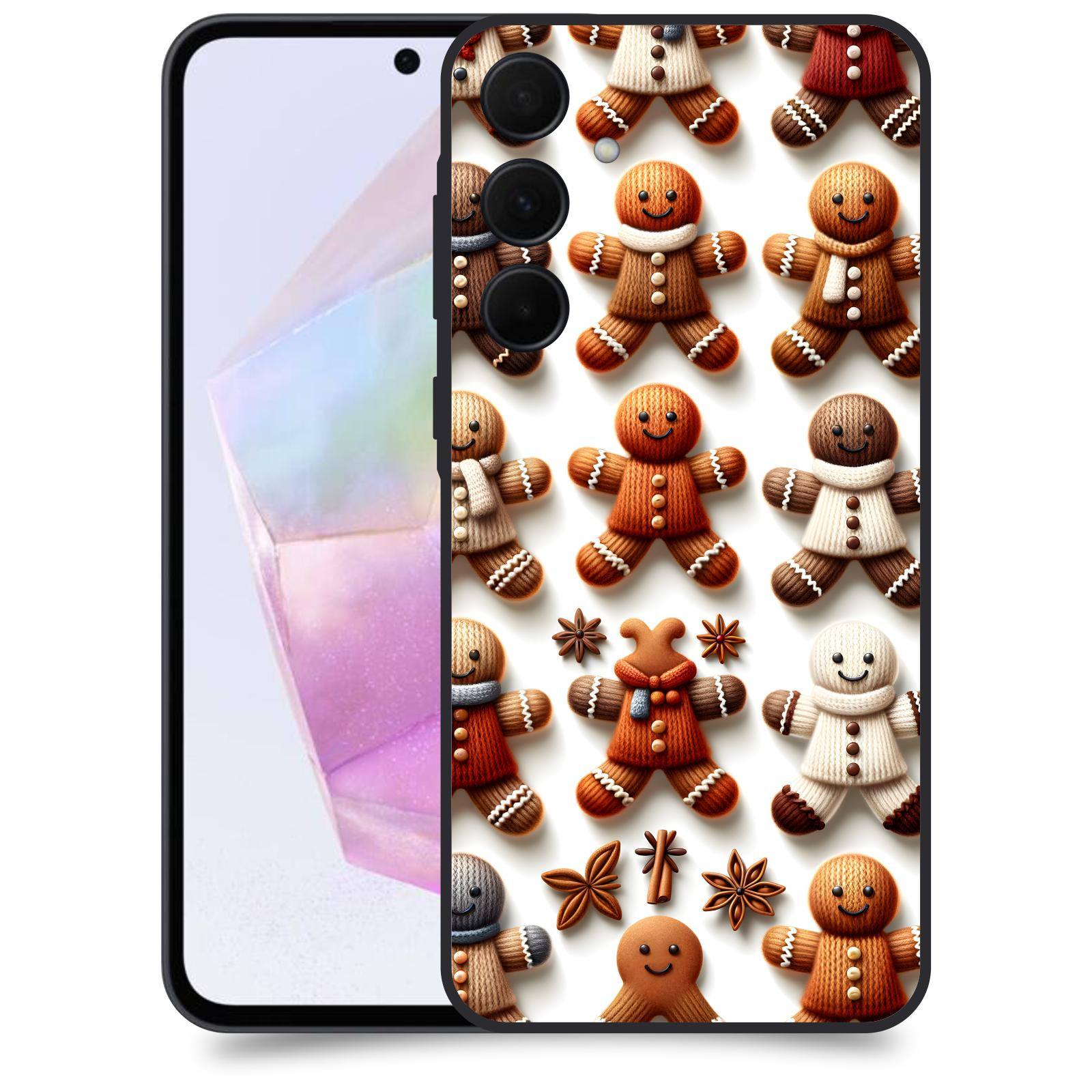 ACOVER Kryt na mobil Samsung Galaxy A35 5G - Perníčky 2
