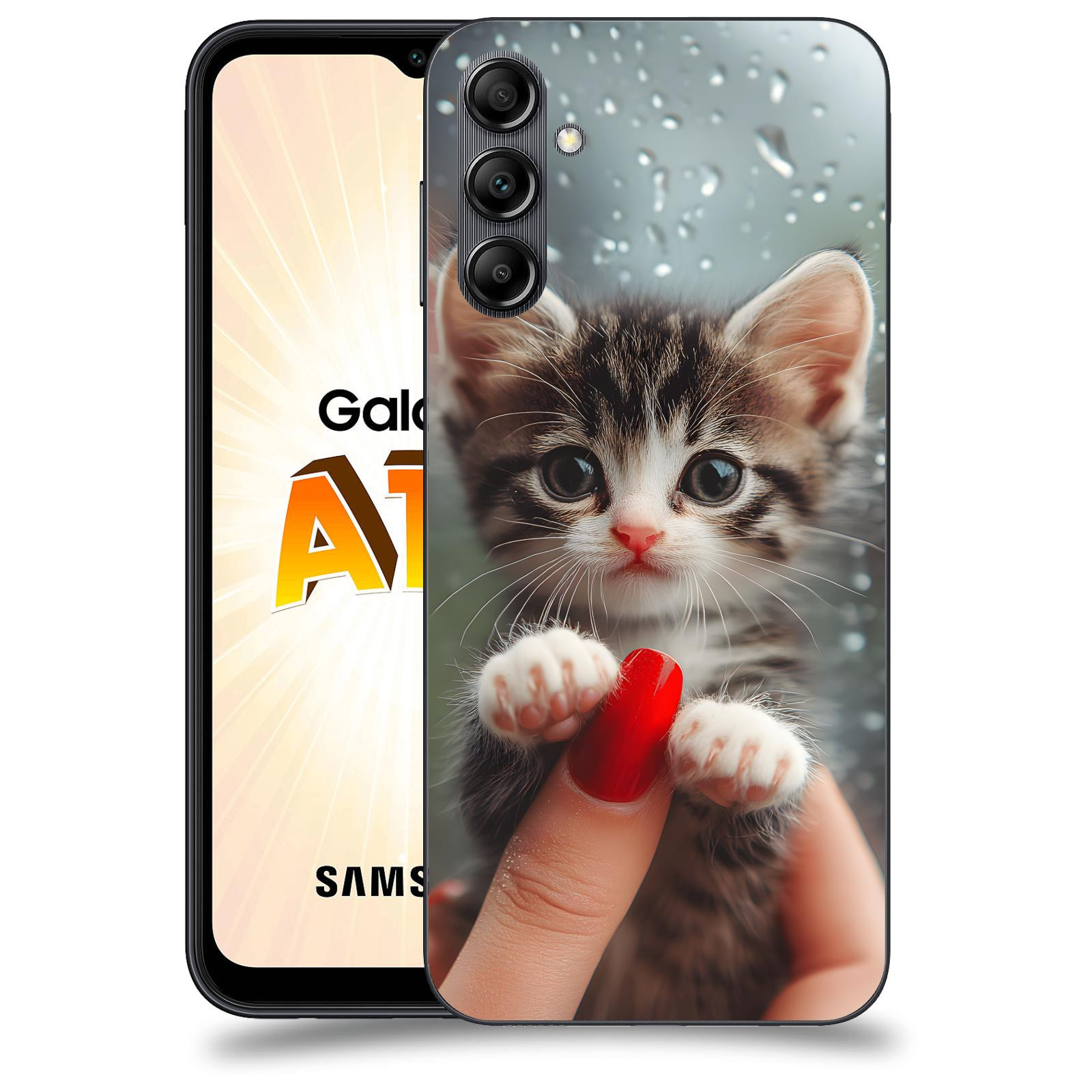 ACOVER Kryt na mobil Samsung Galaxy A14 LTE - Koťátko 2