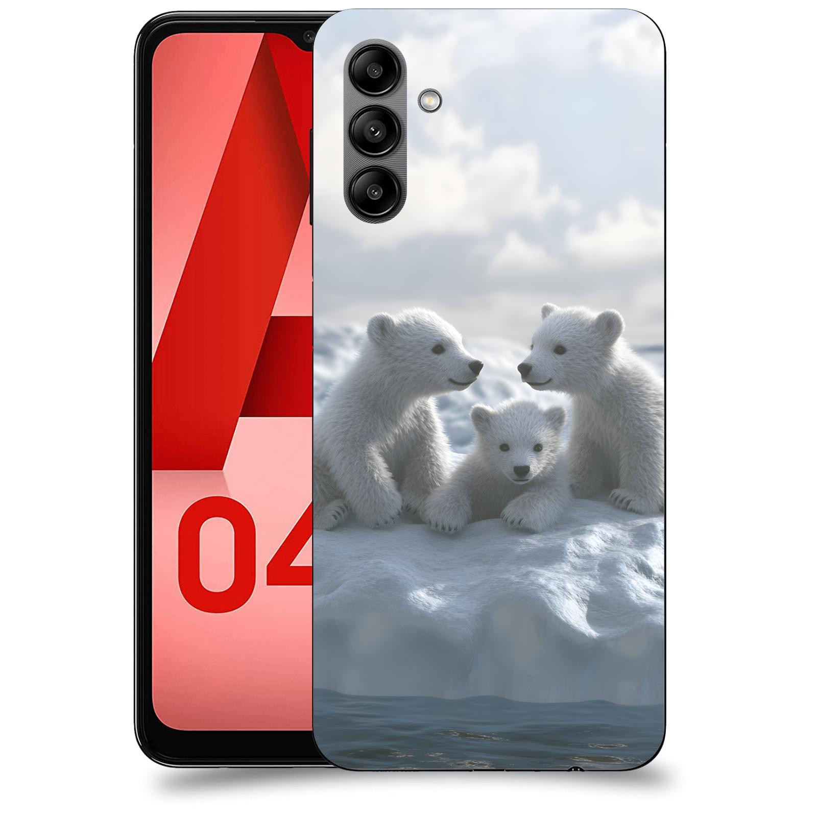 ACOVER Kryt na mobil Samsung Galaxy A04s - Medvíďata
