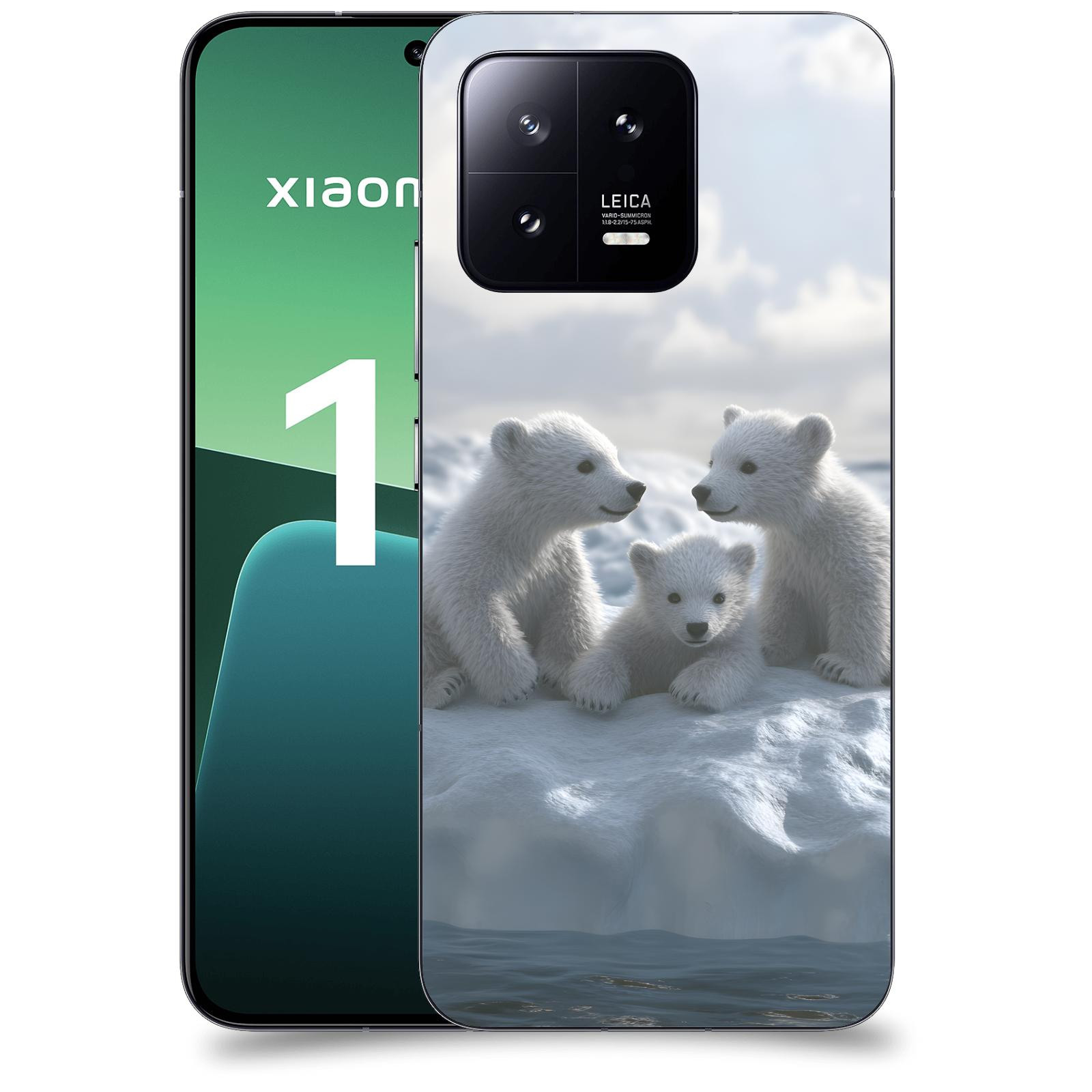 ACOVER Kryt na mobil Xiaomi 13 - Medvíďata