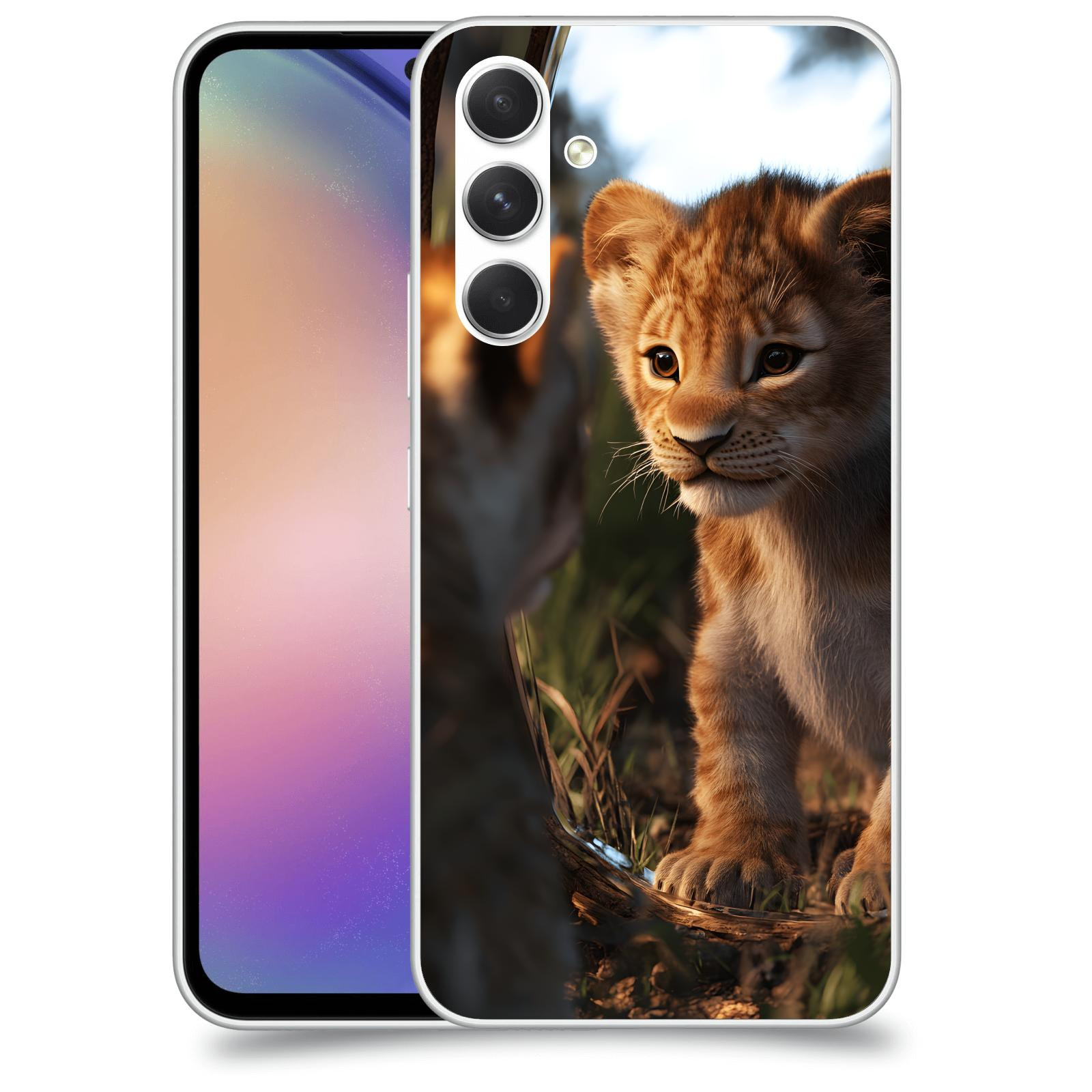 ACOVER Kryt na mobil Samsung Galaxy M54 5G - Lvíče