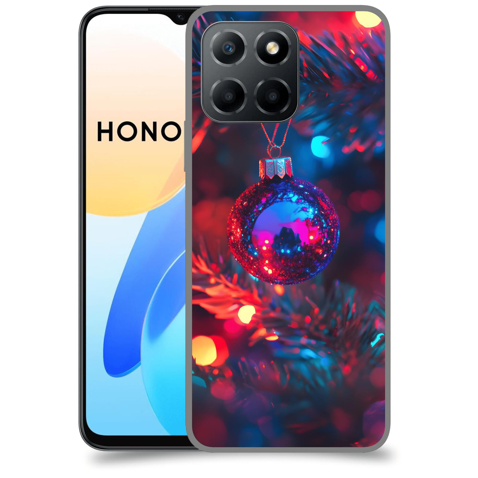 ACOVER Kryt na mobil Honor X8 4G - Vánoční ozdoba