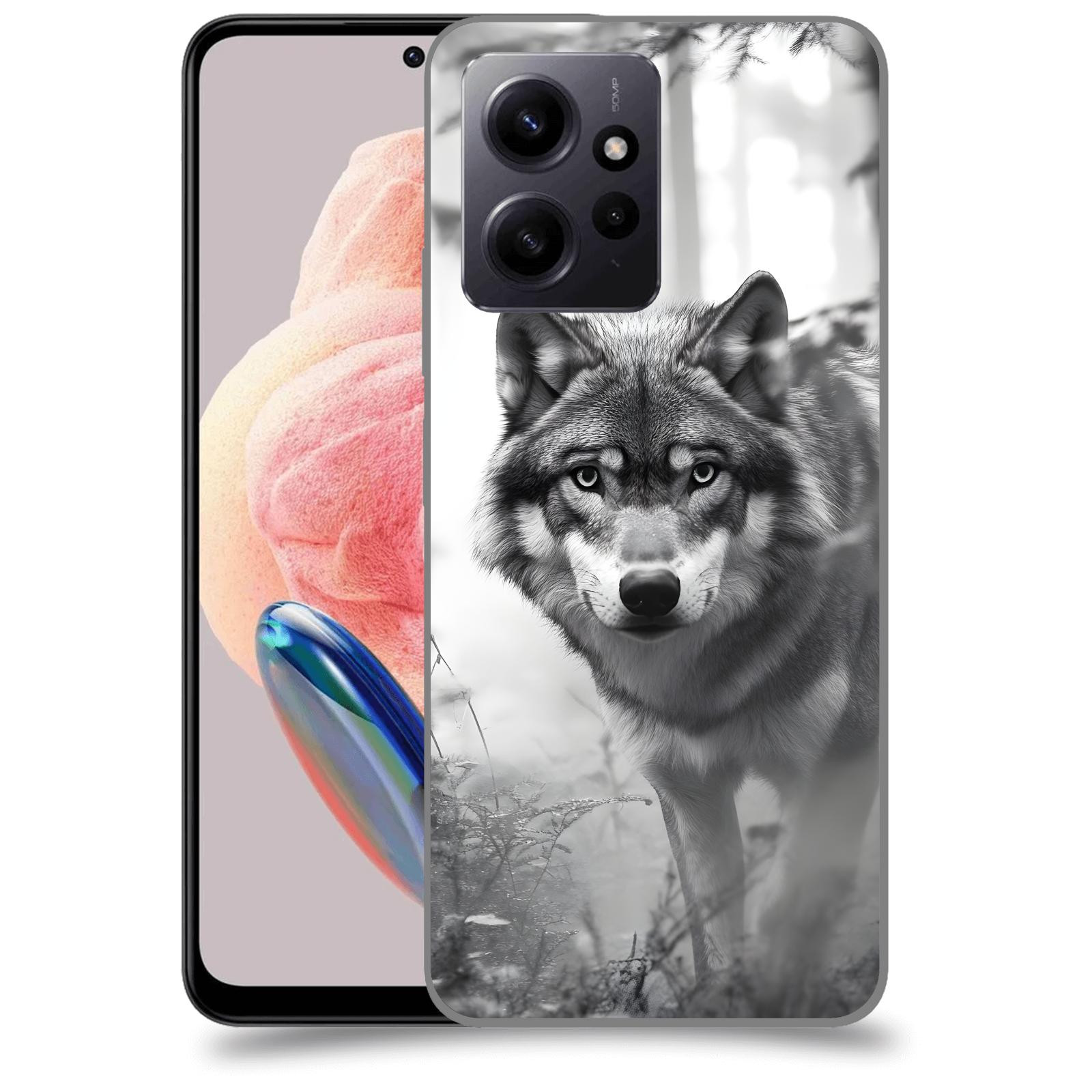 ACOVER Kryt na mobil Xiaomi Redmi Note 12 4G - Vlk