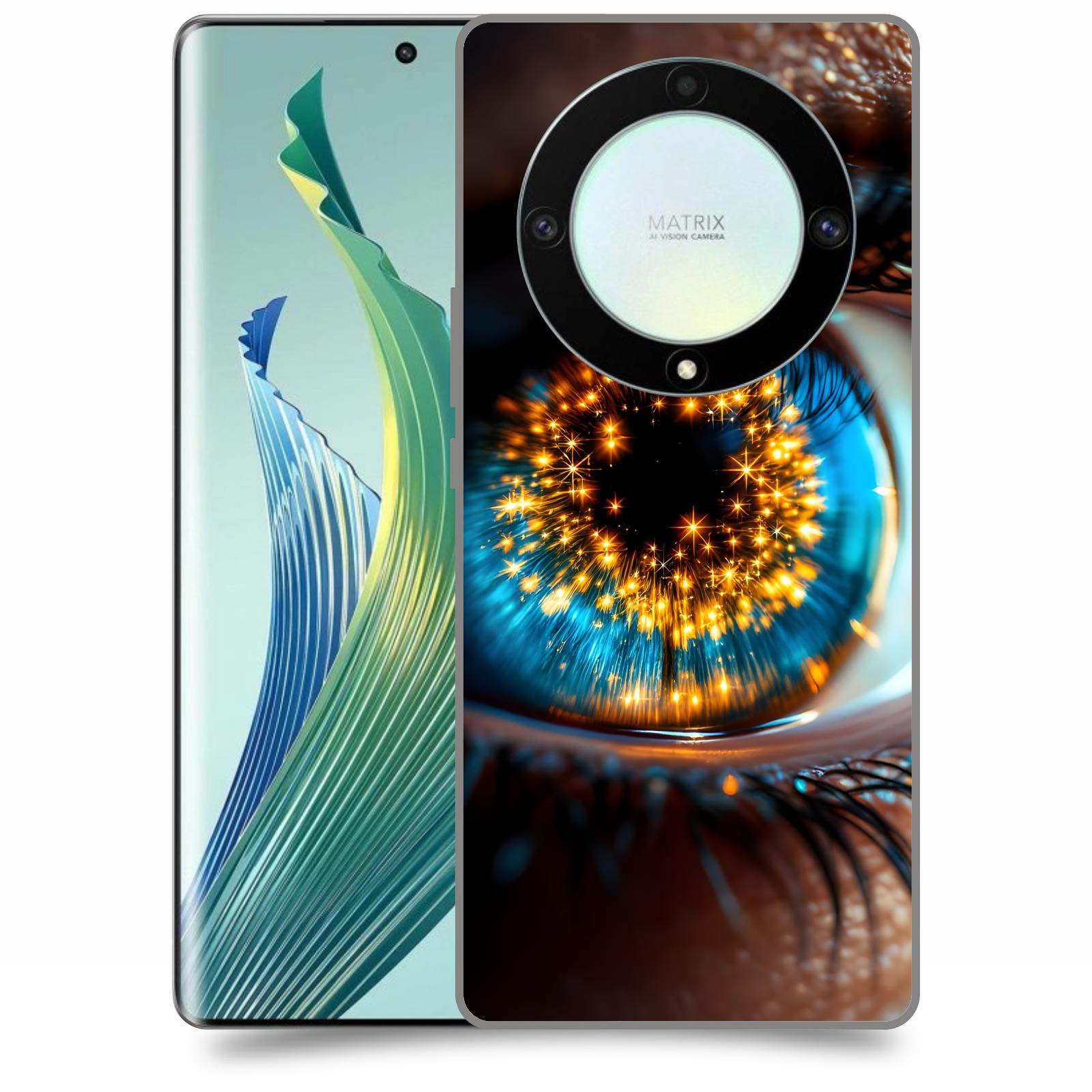 ACOVER Kryt na mobil Honor Magic 5 Lite 5G - Sparkle in the eye