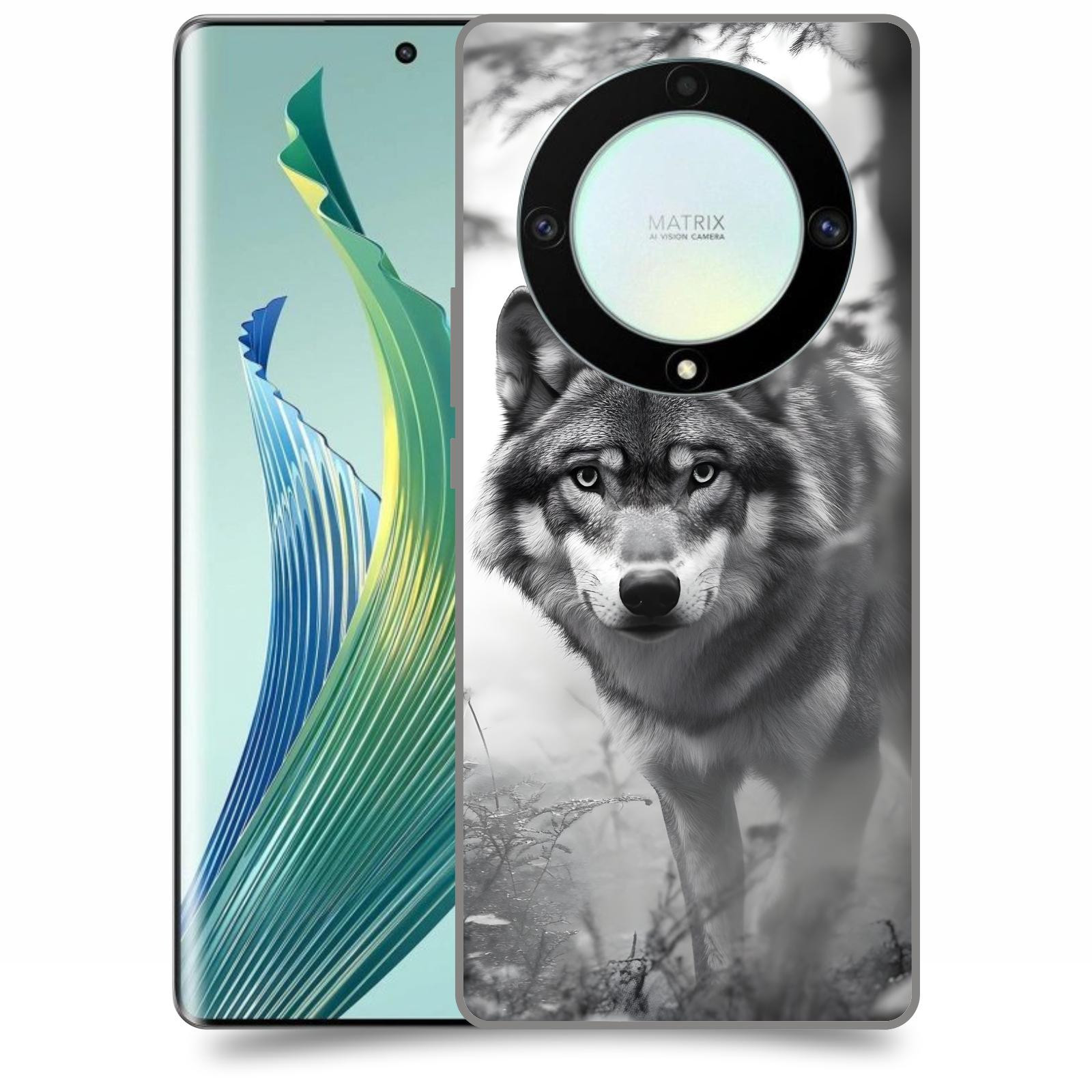 ACOVER Kryt na mobil Honor Magic 5 Lite 5G - Vlk