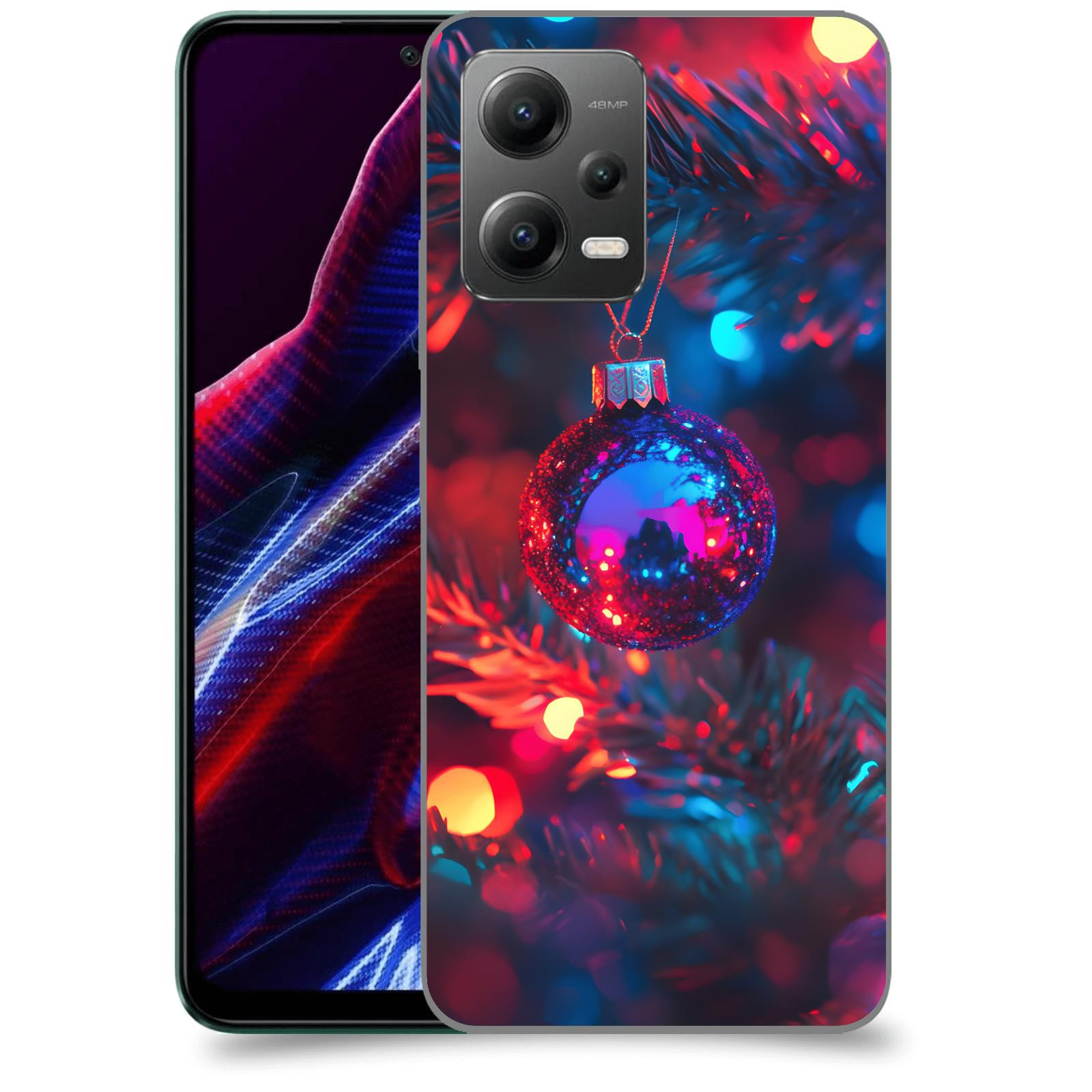 ACOVER Kryt na mobil Xiaomi Poco X5 - Vánoční ozdoba
