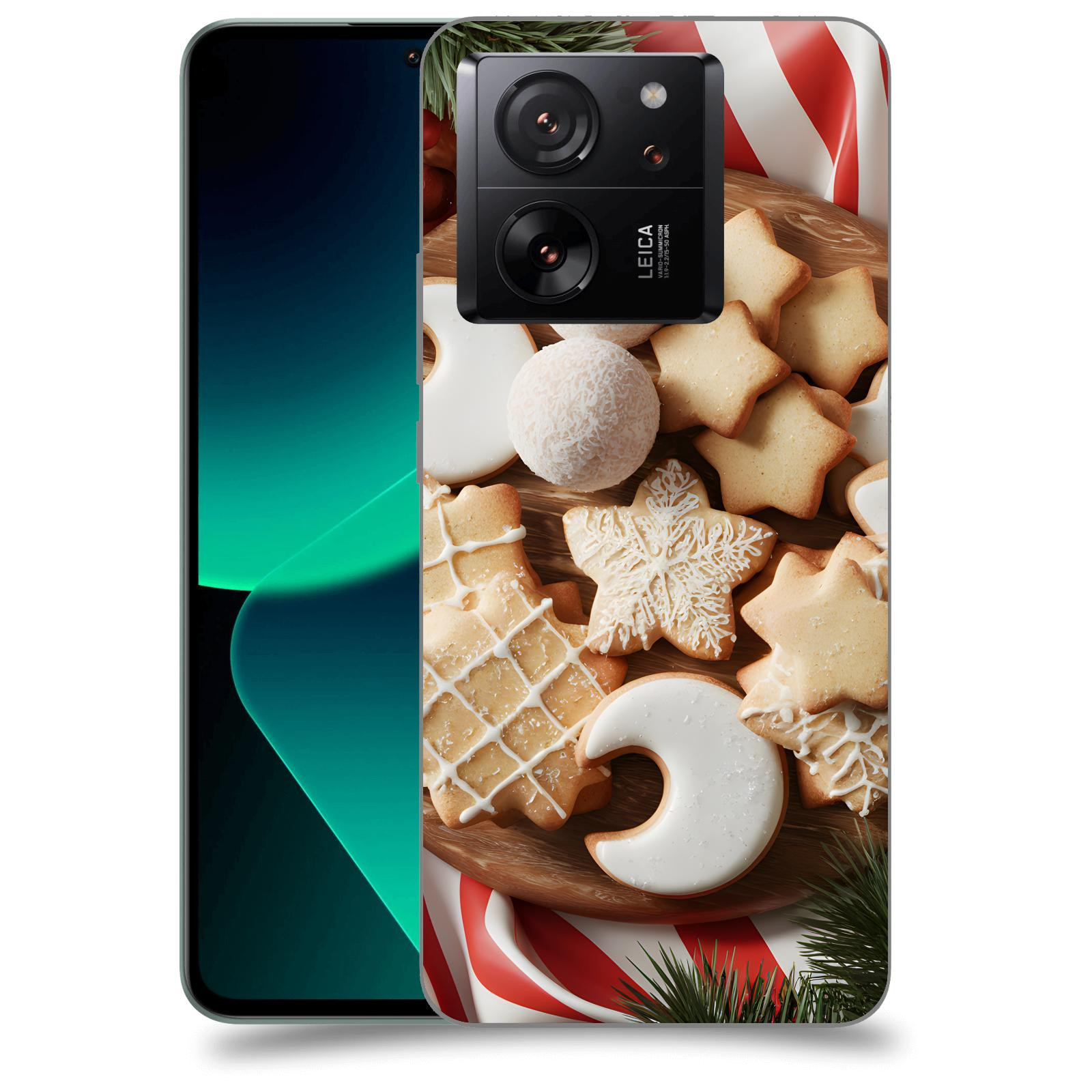 ACOVER Kryt na mobil Xiaomi 13T pro - Vánoční cukroví 2