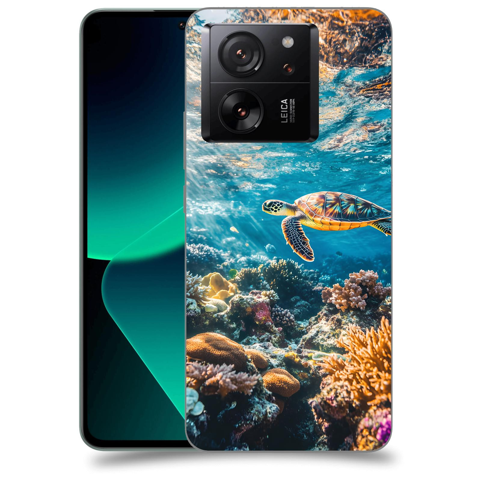 ACOVER Kryt na mobil Xiaomi 13T pro - Želva