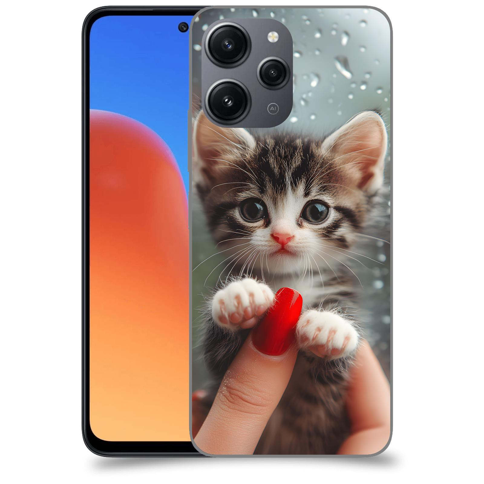 ACOVER Kryt na mobil Xiaomi Redmi 12 - Koťátko 2